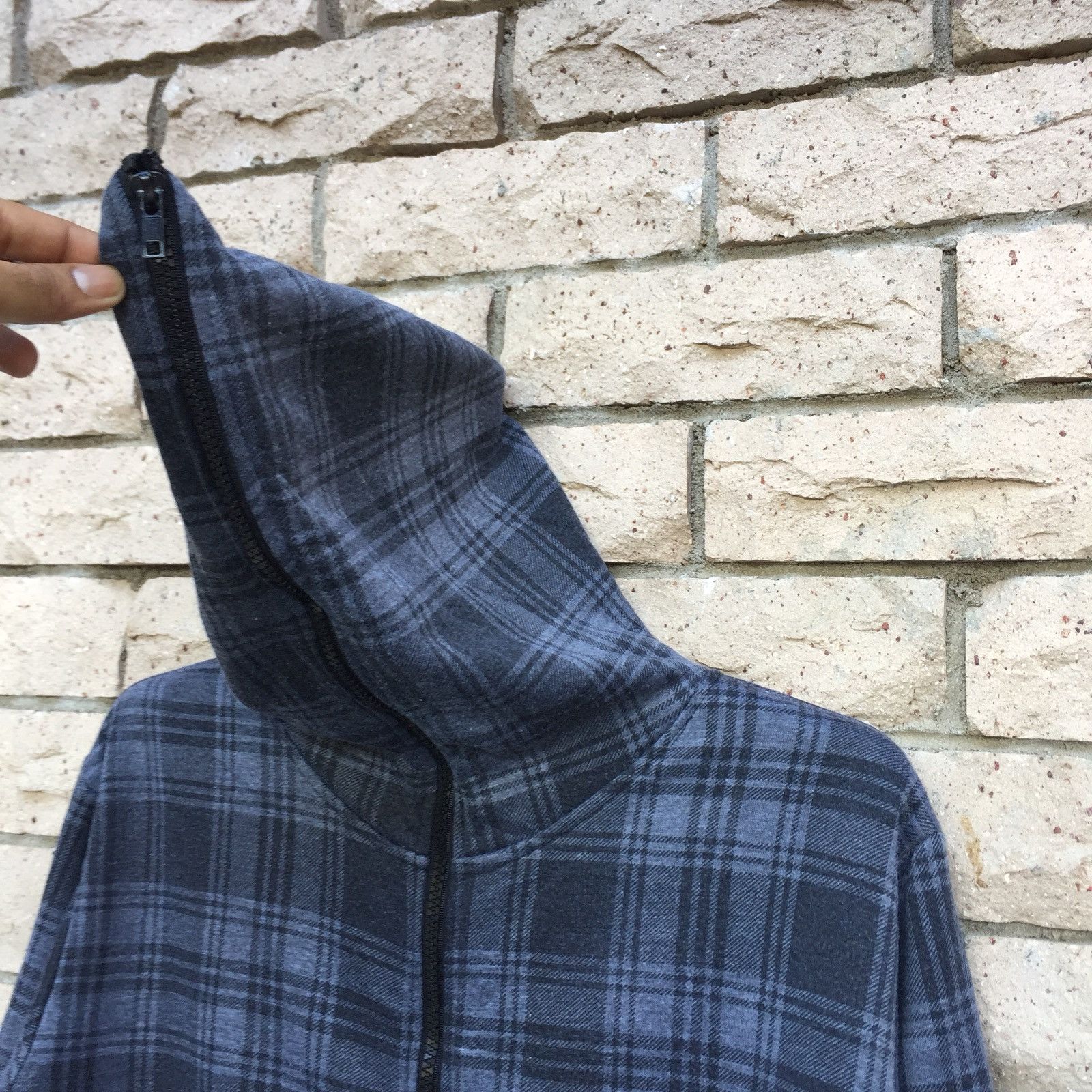 Japanese Brand BEAU MERE fleece hoodie.. Full Zipper.. immortal design Size US M / EU 48-50 / 2 - 4 Thumbnail