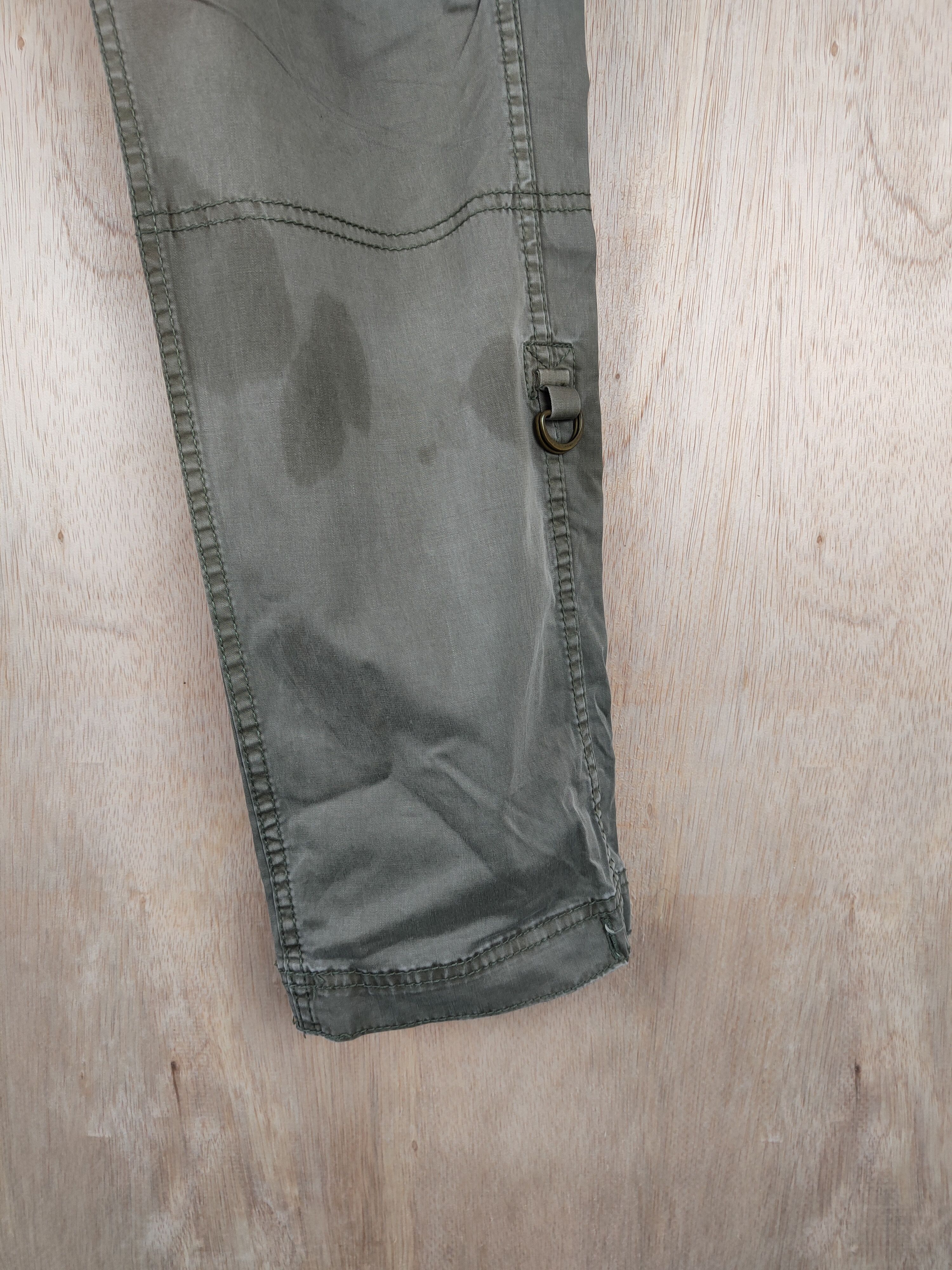 Japanese Brand × Uniqlo Uniqlo Army utility multipocket tactical Green Pant #4445 Size 25" / US 0 / IT 36 - 7 Thumbnail