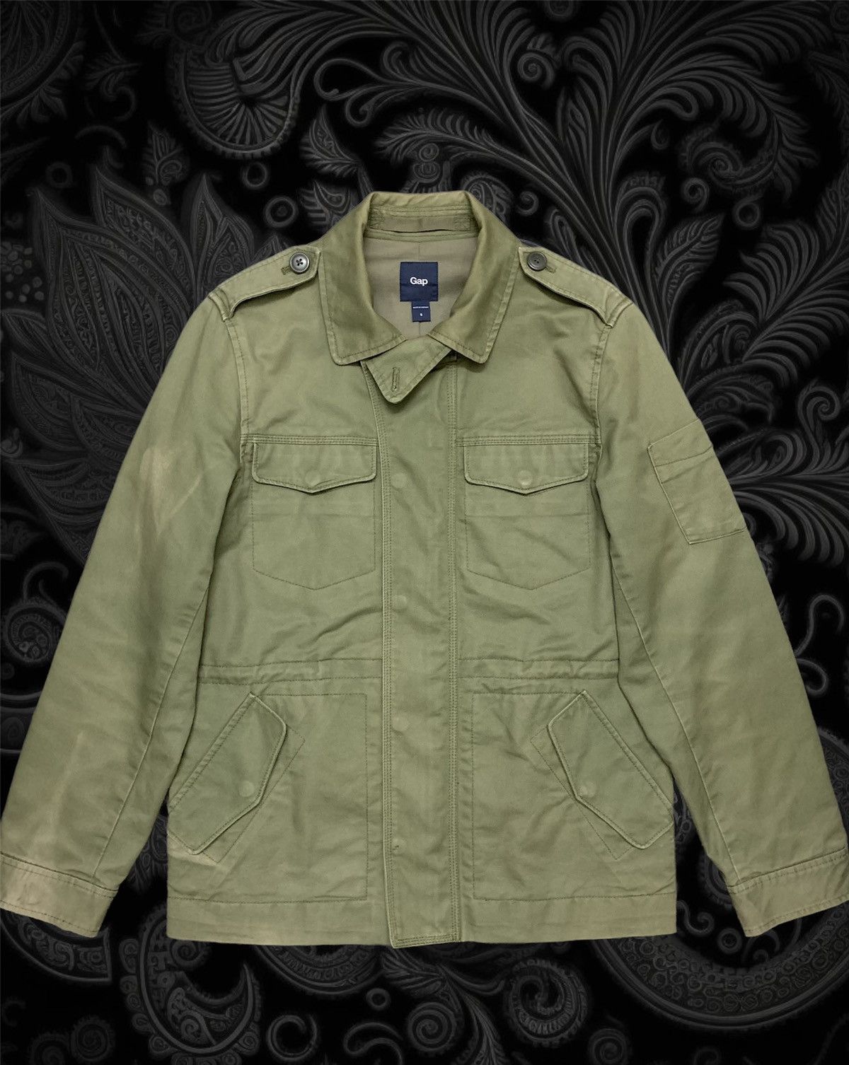 Gap Green Military Field Jacket