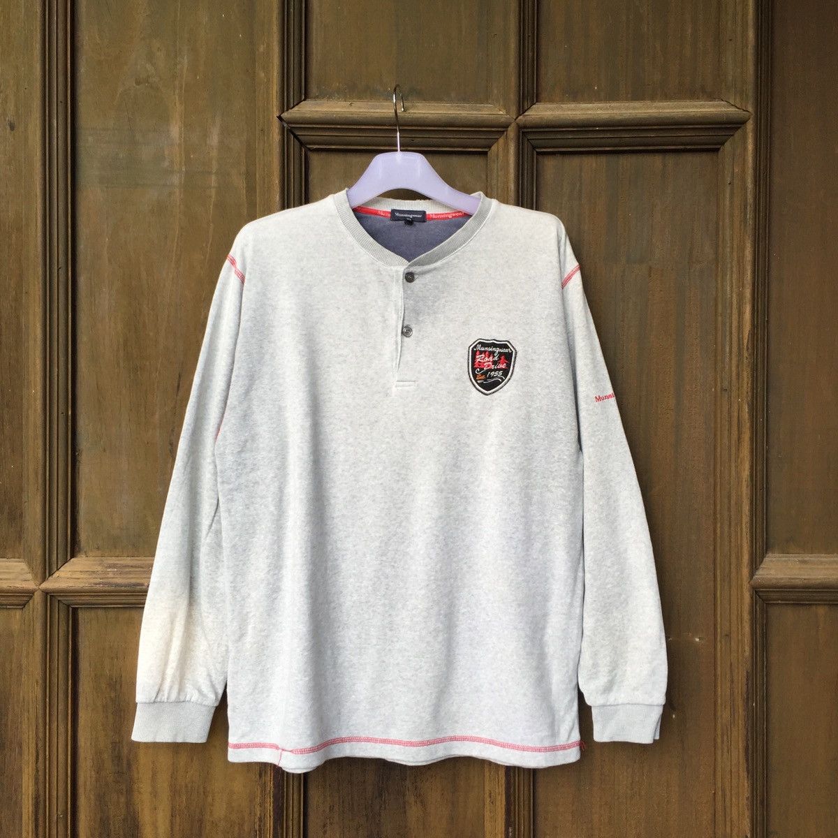 Grand Slam × Vintage MUNSINGWEAR sweatshirt spell out small logo.. grand slam Size US M / EU 48-50 / 2 - 1 Thumbnail