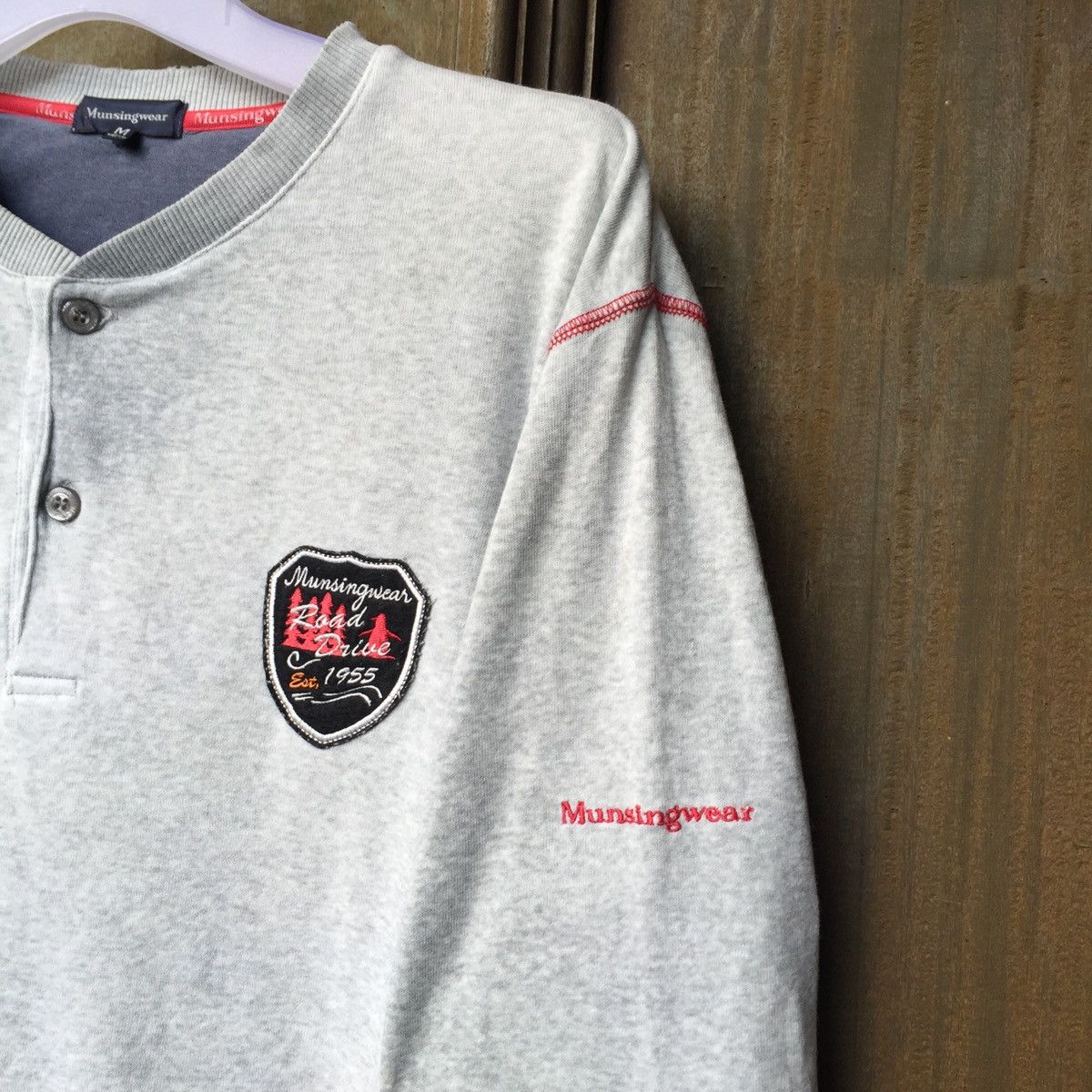 Grand Slam × Vintage MUNSINGWEAR sweatshirt spell out small logo.. grand slam Size US M / EU 48-50 / 2 - 4 Thumbnail