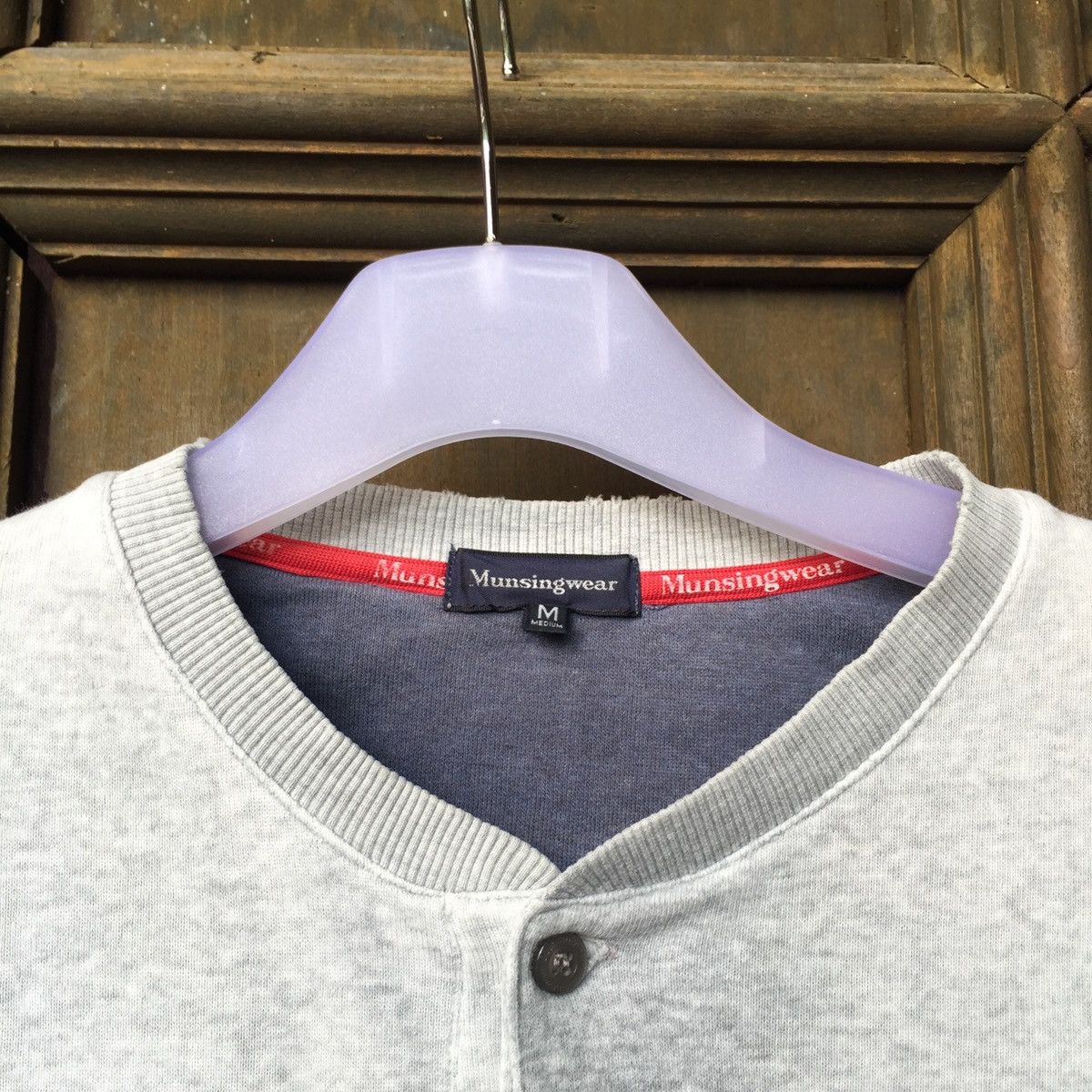 Grand Slam × Vintage MUNSINGWEAR sweatshirt spell out small logo.. grand slam Size US M / EU 48-50 / 2 - 5 Thumbnail