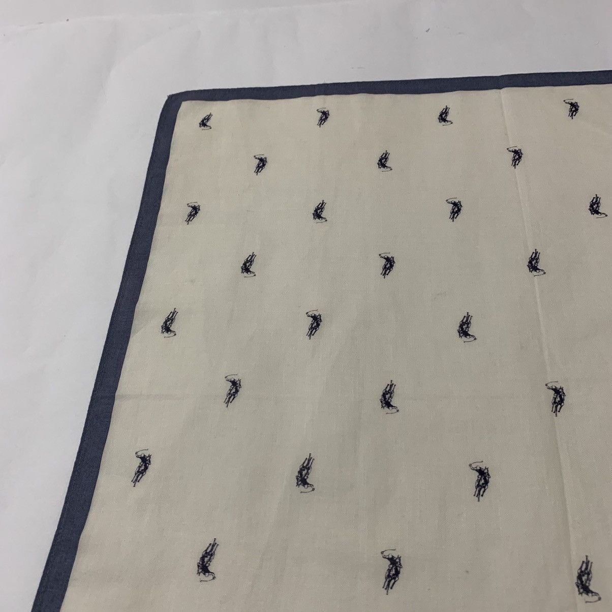 Vintage POLO CLUB handkerchief handky bandana small logo Size ONE SIZE - 9 Thumbnail