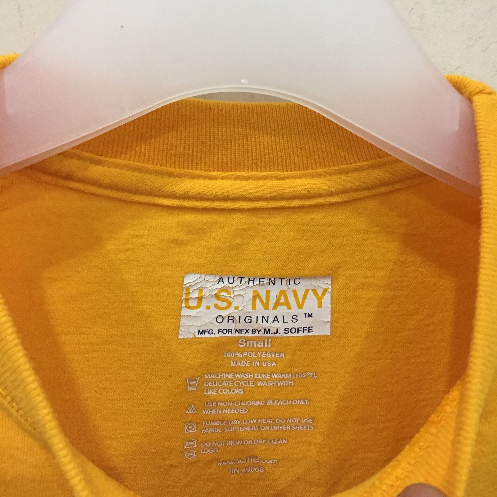Other U.S NAVY T Shirt Spell Out Big Logo.. Size US S / EU 44-46 / 1 - 7 Thumbnail