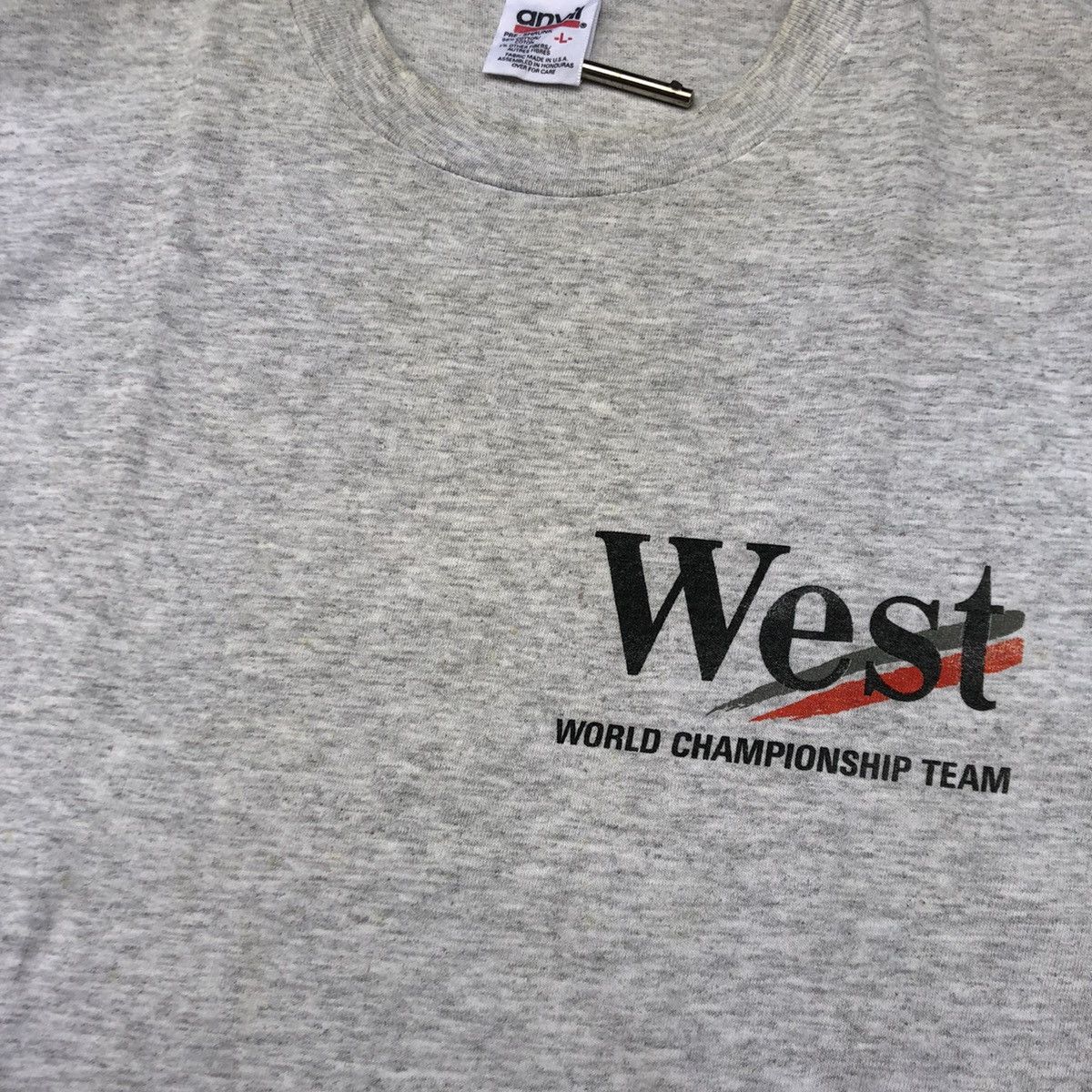 Formula 1 × Gear for Sports × Vintage Vintage West Mclaren Mercedes F1 Racing T shirt Size US L / EU 52-54 / 3 - 4 Thumbnail