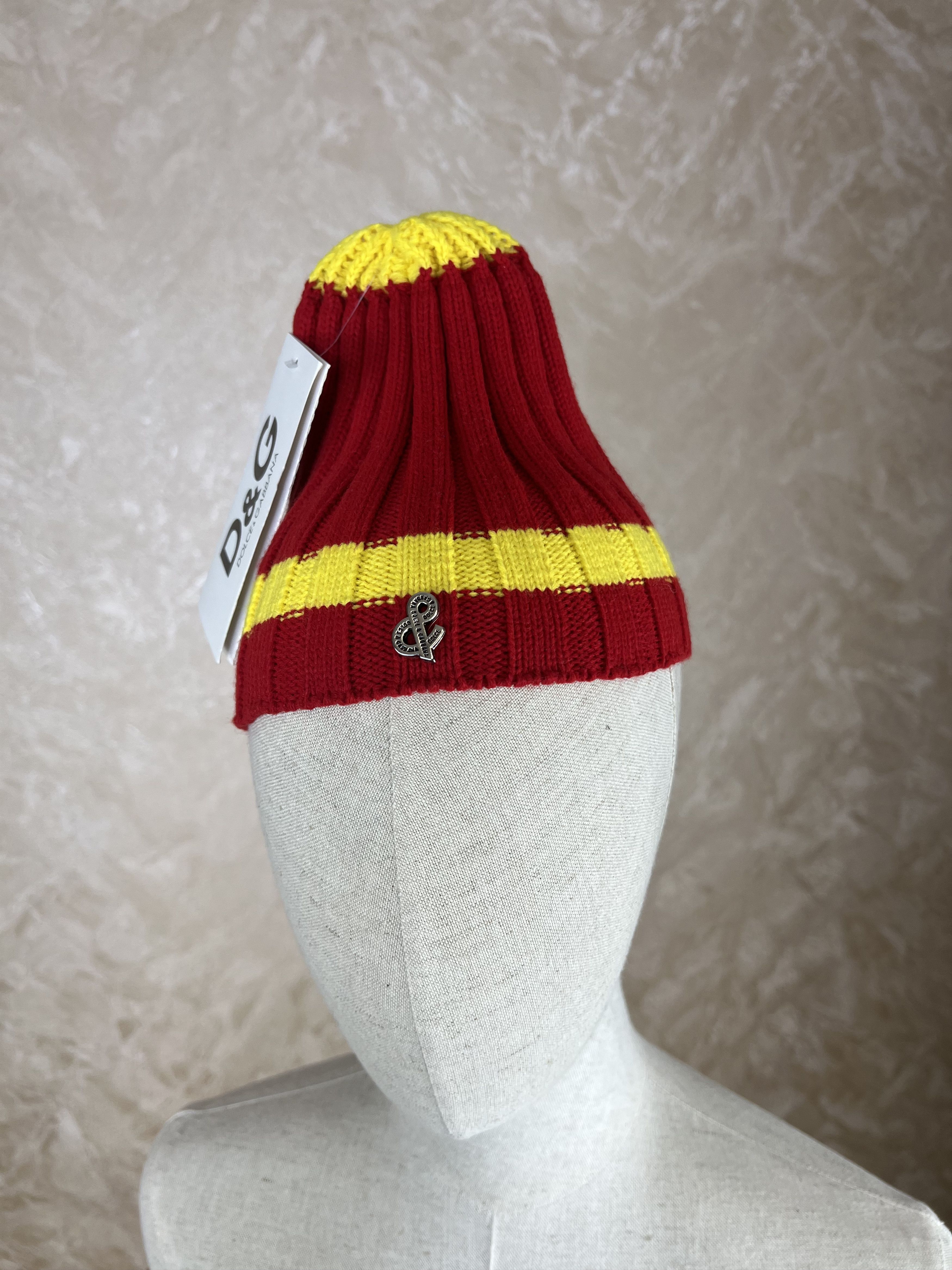 Dolce & Gabbana × Vintage vintage dolce gabbana beanie striped Size ONE SIZE - 1 Thumbnail