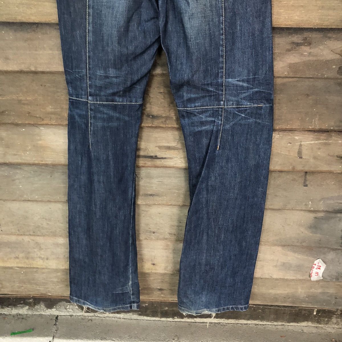 Marithe + Francois Girbaud DL Marithe Francios Girbaund ripped Distressed Denim #5099 Size US 33 - 3 Thumbnail