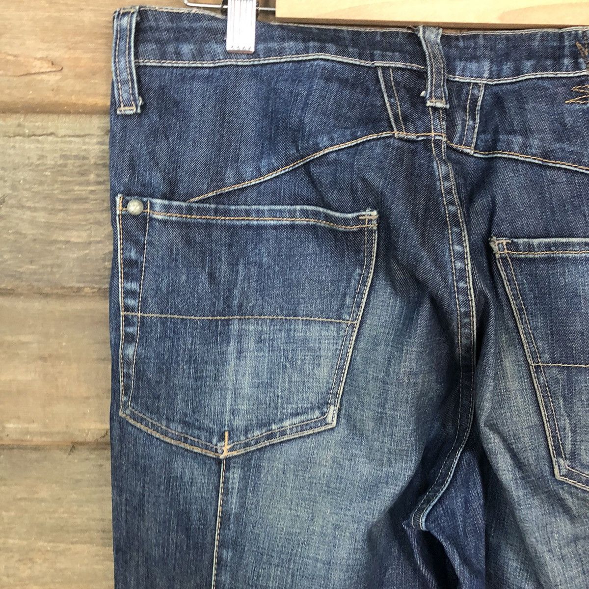 Marithe + Francois Girbaud DL Marithe Francios Girbaund ripped Distressed Denim #5099 Size US 33 - 4 Thumbnail