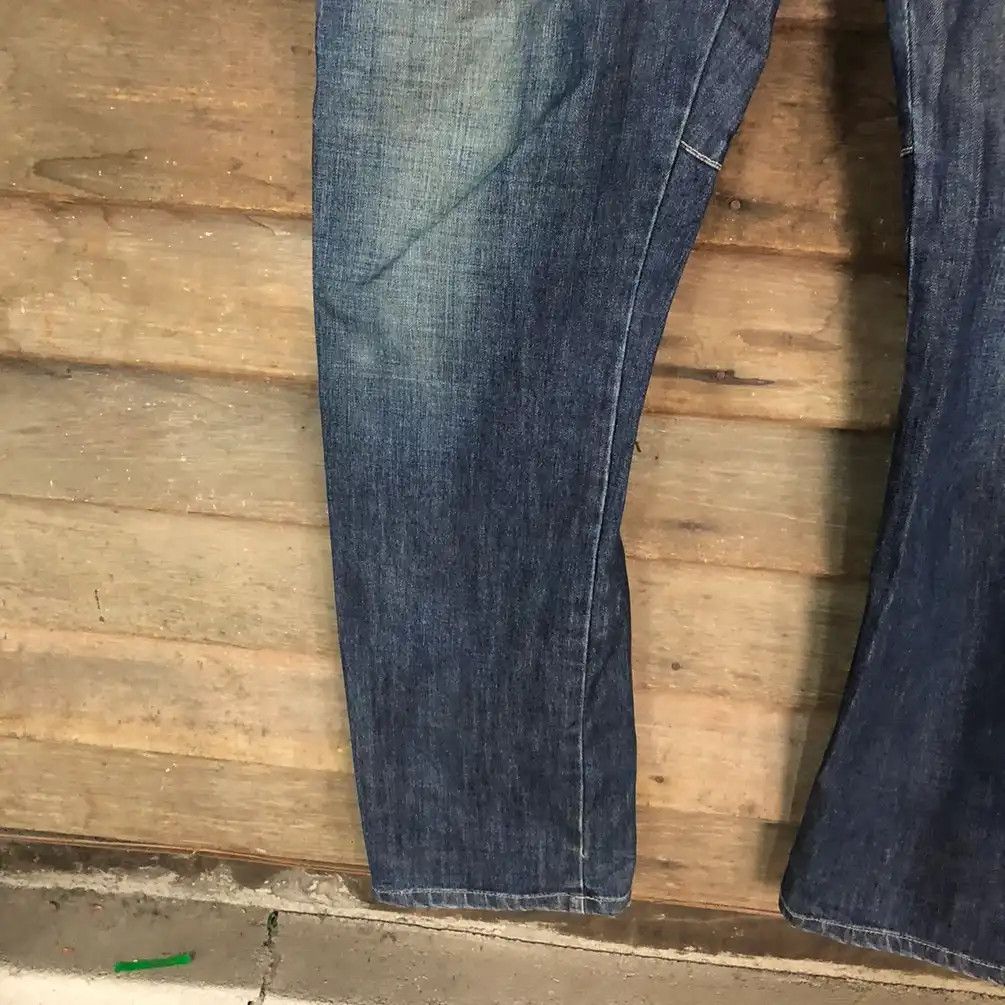 Marithe + Francois Girbaud DL Marithe Francios Girbaund ripped Distressed Denim #5099 Size US 33 - 13 Thumbnail