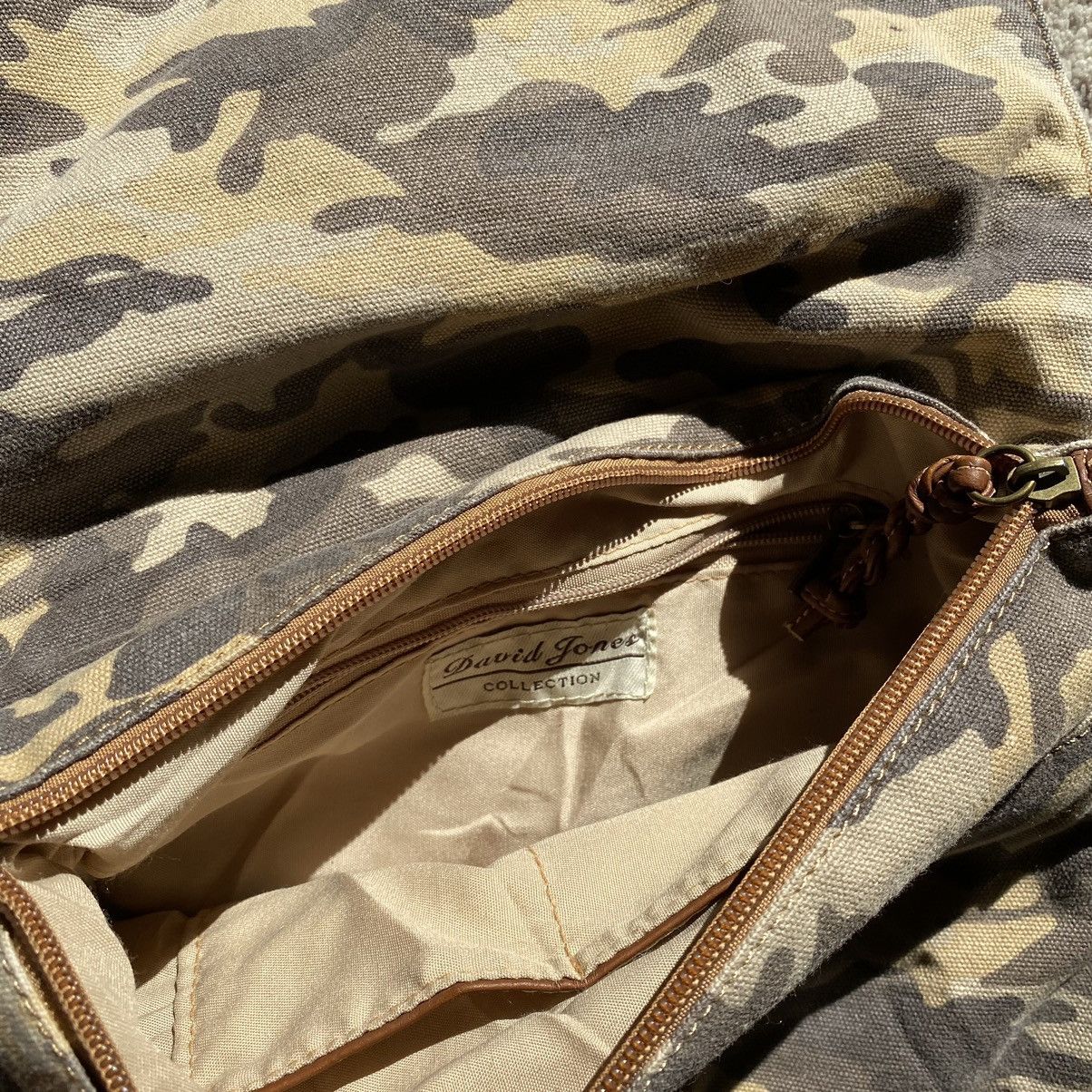 Japanese Brand VINTAGE Y2K RARE CAMO JAPANESE MILITARY CROSSBODY BAG Size ONE SIZE - 5 Thumbnail