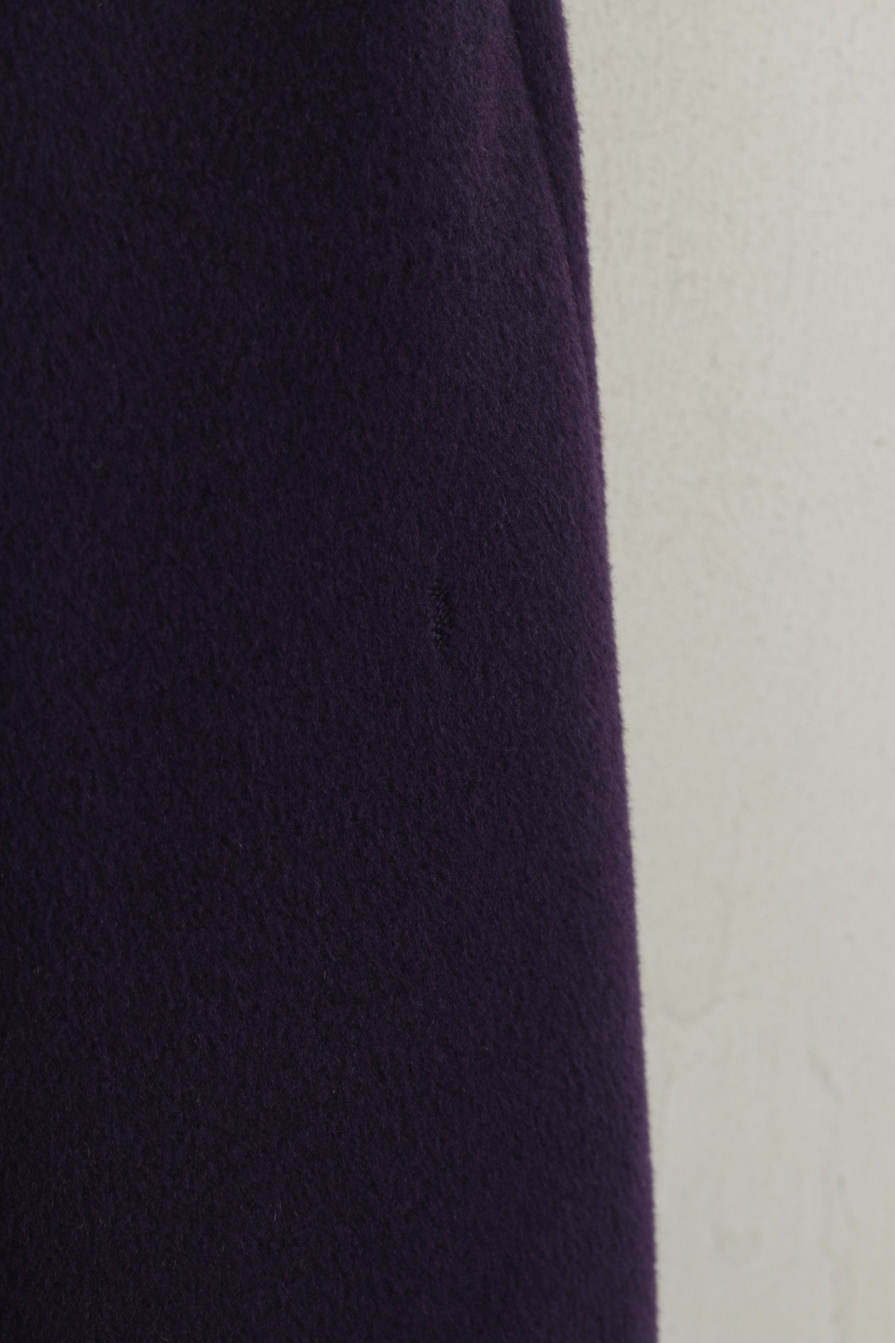 Vintage Pierrette B Women S 8 12 Coat Purple Wool Cashmere 3740 Size S / US 4 / IT 40 - 6 Thumbnail