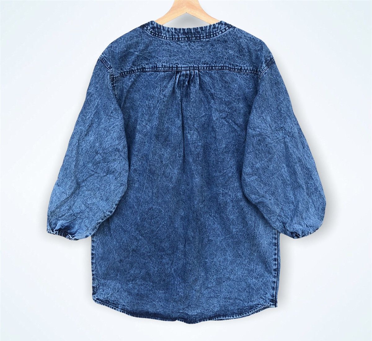 Japanese Brand × Vintage Vintage Japanese Brand Denim Long Jacket Size US M / EU 48-50 / 2 - 6 Thumbnail