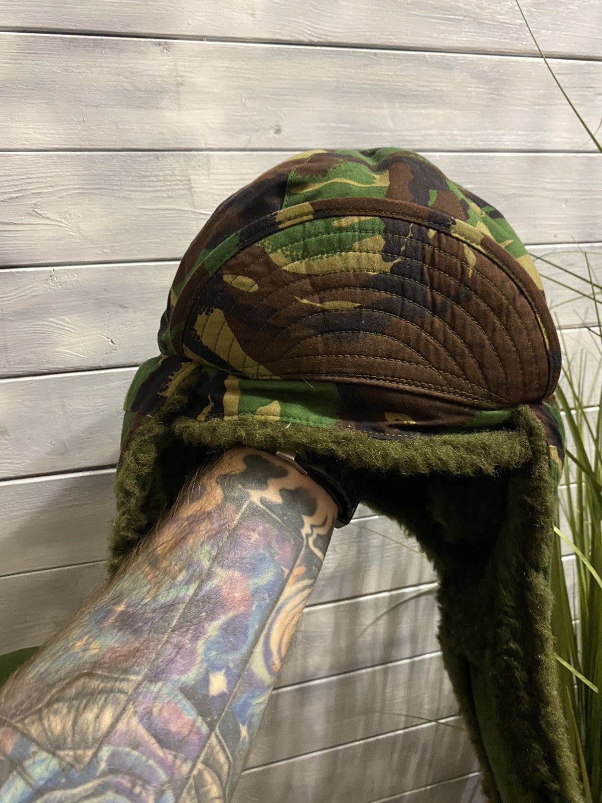 Japanese Brand Rare Vintage Military Hat FUZZY Y2K Yshanka🔥 Size ONE SIZE - 7 Thumbnail