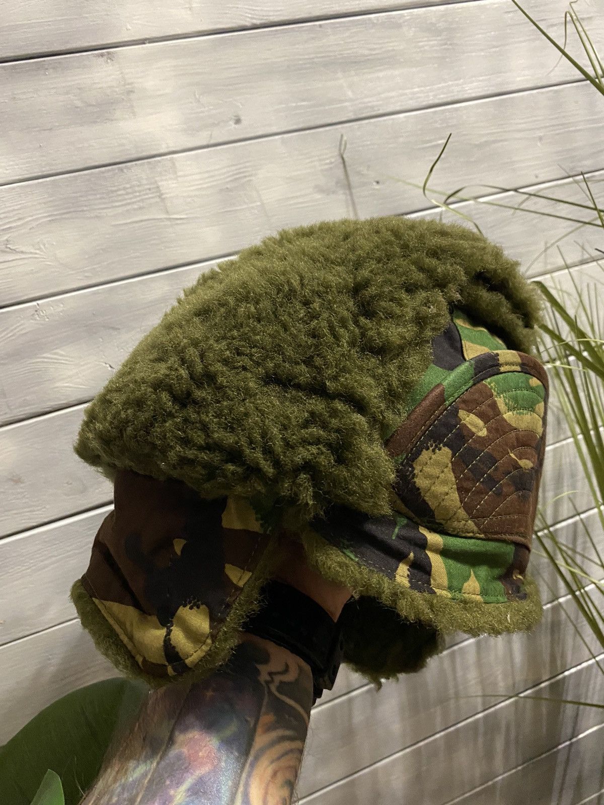 Japanese Brand Rare Vintage Military Hat FUZZY Y2K Yshanka🔥 Size ONE SIZE - 8 Thumbnail