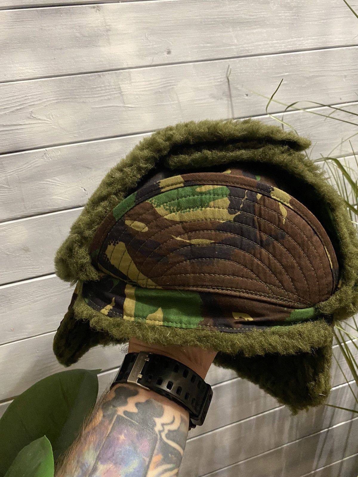 Japanese Brand Rare Vintage Military Hat FUZZY Y2K Yshanka🔥 Size ONE SIZE - 12 Thumbnail