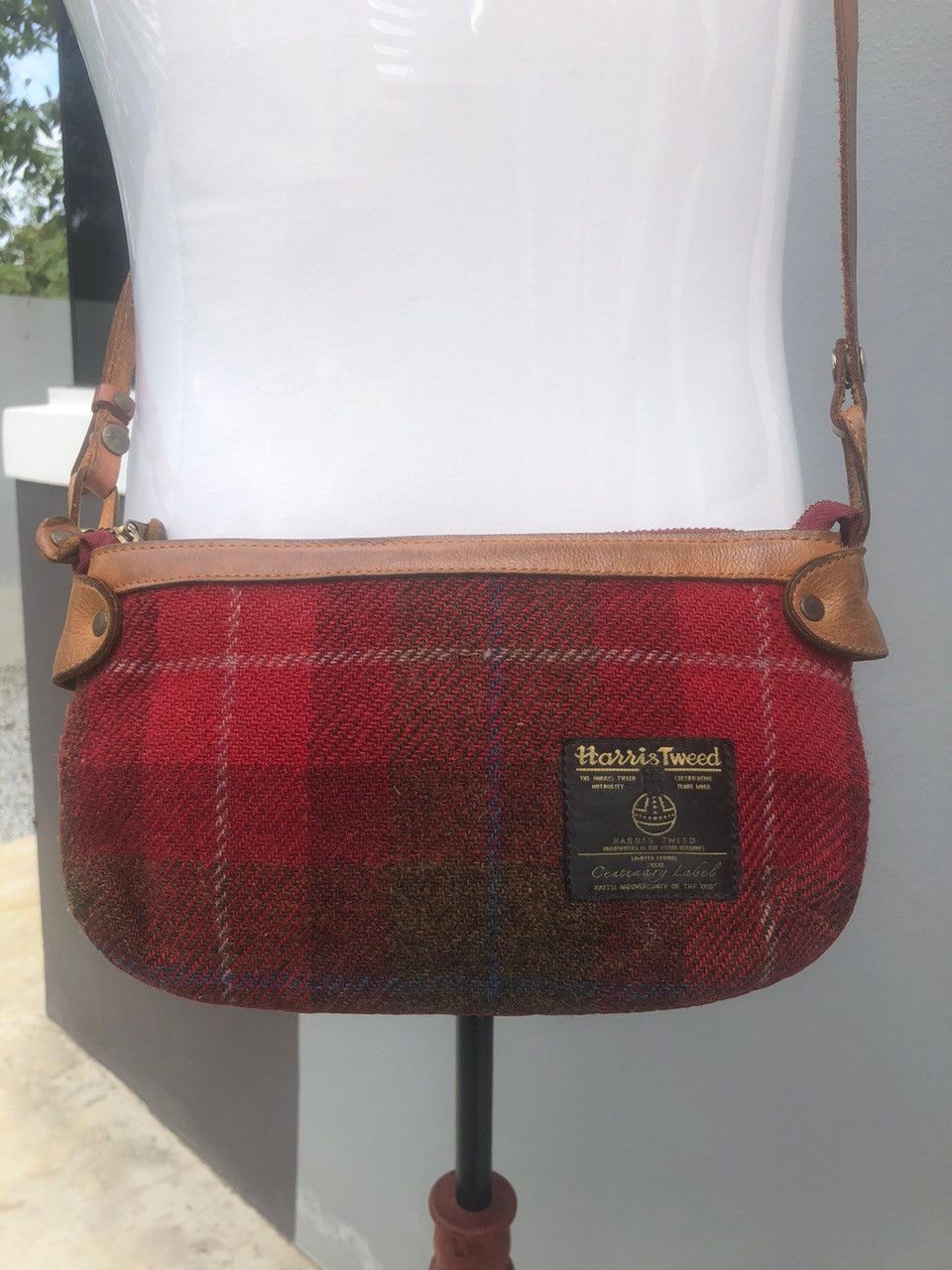 Harris Tweed HARRIS TWEED CROSSBODY UNISEX BAG Size ONE SIZE - 2 Thumbnail