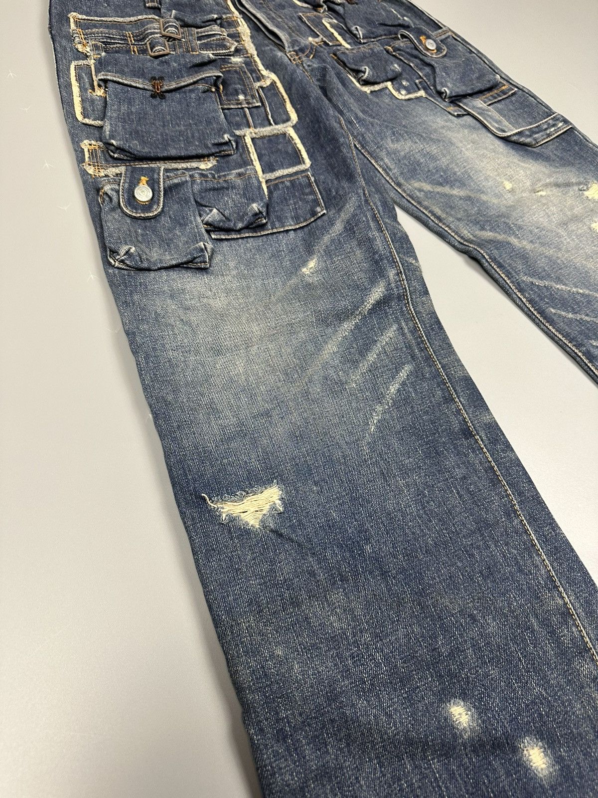 Issey Miyake 🔥RARE🔥 SUNAO KUWAHARA MULTI POCKET BY ISSEY MIYAKE Size US 30 / EU 46 - 8 Thumbnail