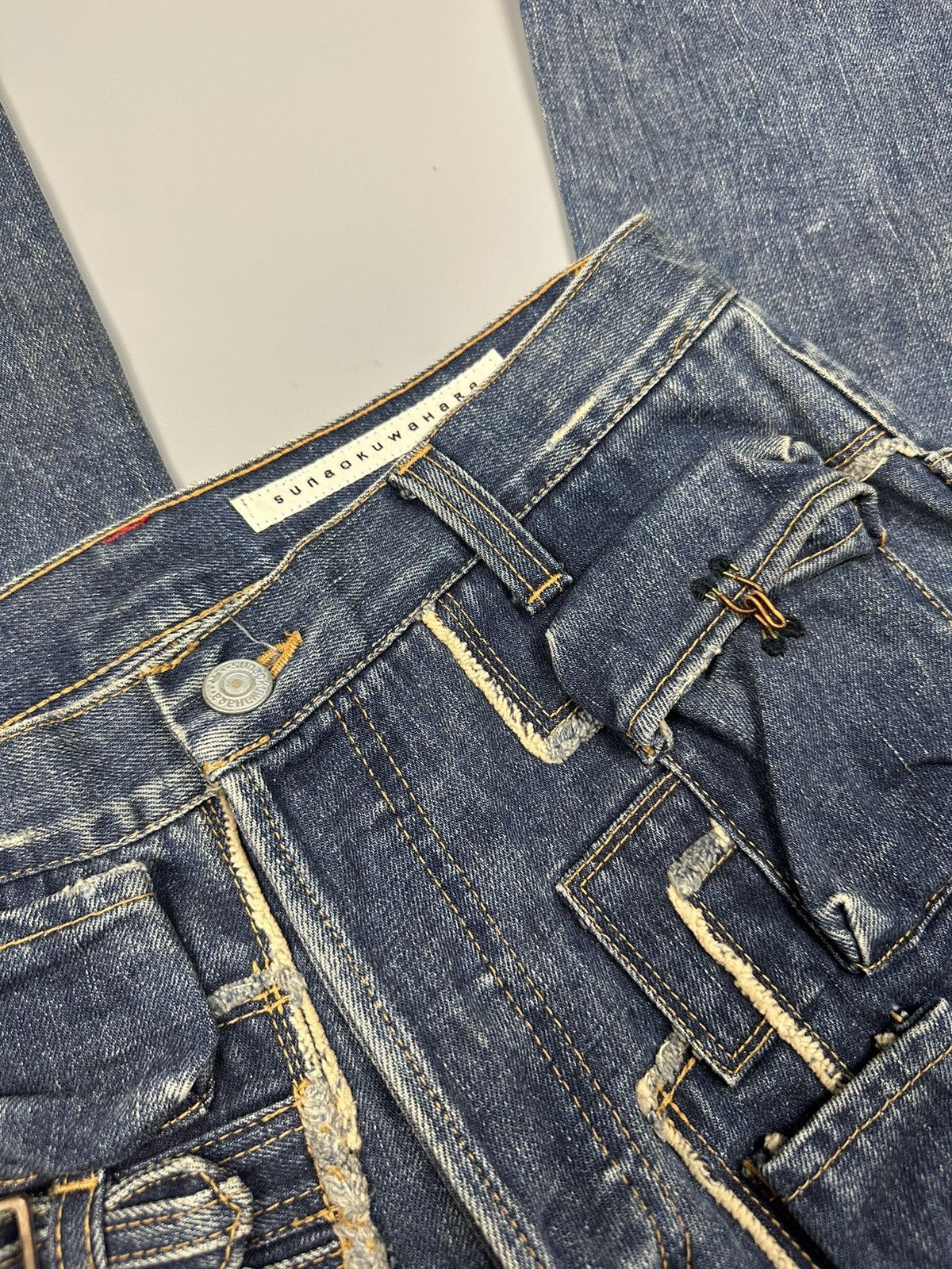 Issey Miyake 🔥RARE🔥 SUNAO KUWAHARA MULTI POCKET BY ISSEY MIYAKE Size US 30 / EU 46 - 5 Thumbnail