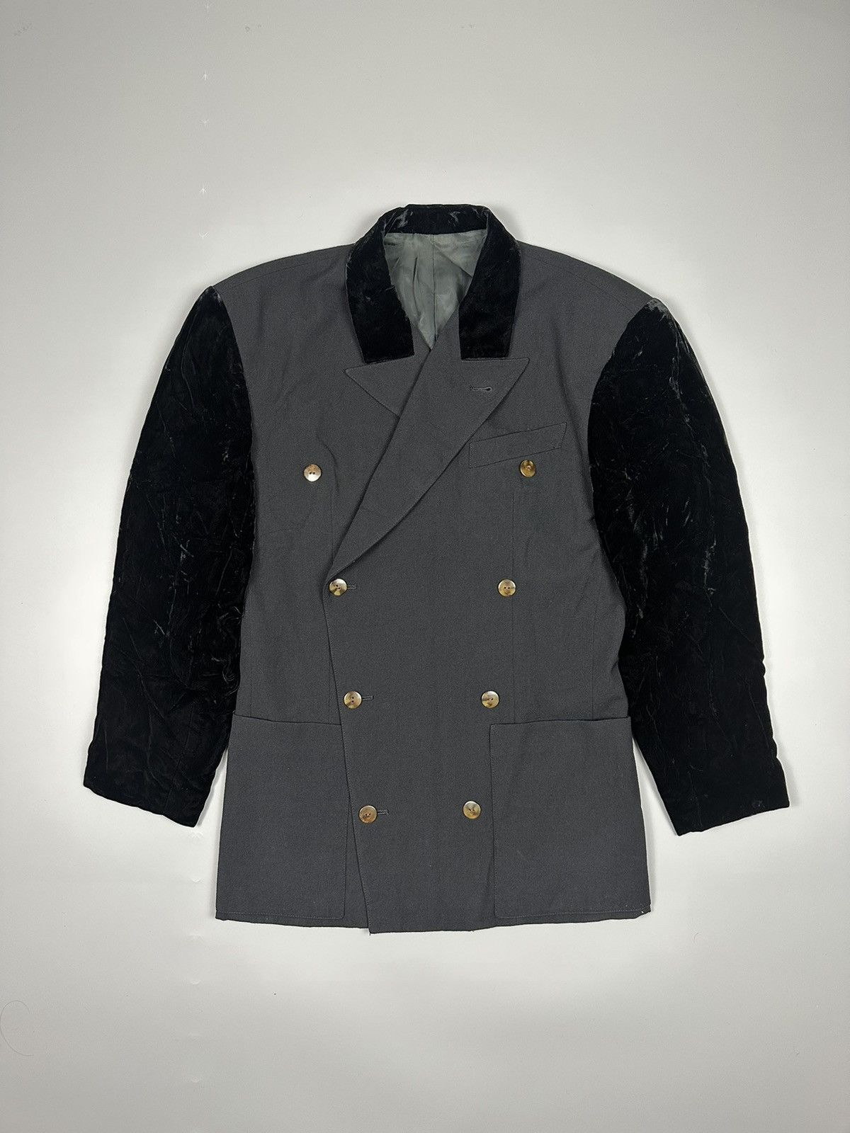 VINTAGE JEAN PAUL GAULTIER HOMME SUEDE BLAZER