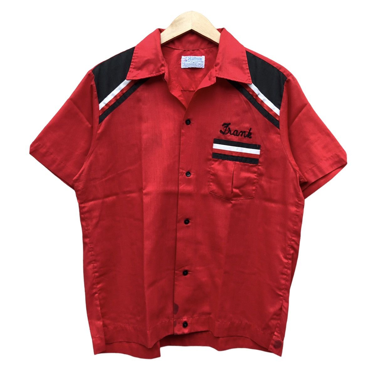 Vintage Vintage Hilton Rockabilly Bowling shirt Size US M / EU 48-50 / 2 - 1 Thumbnail