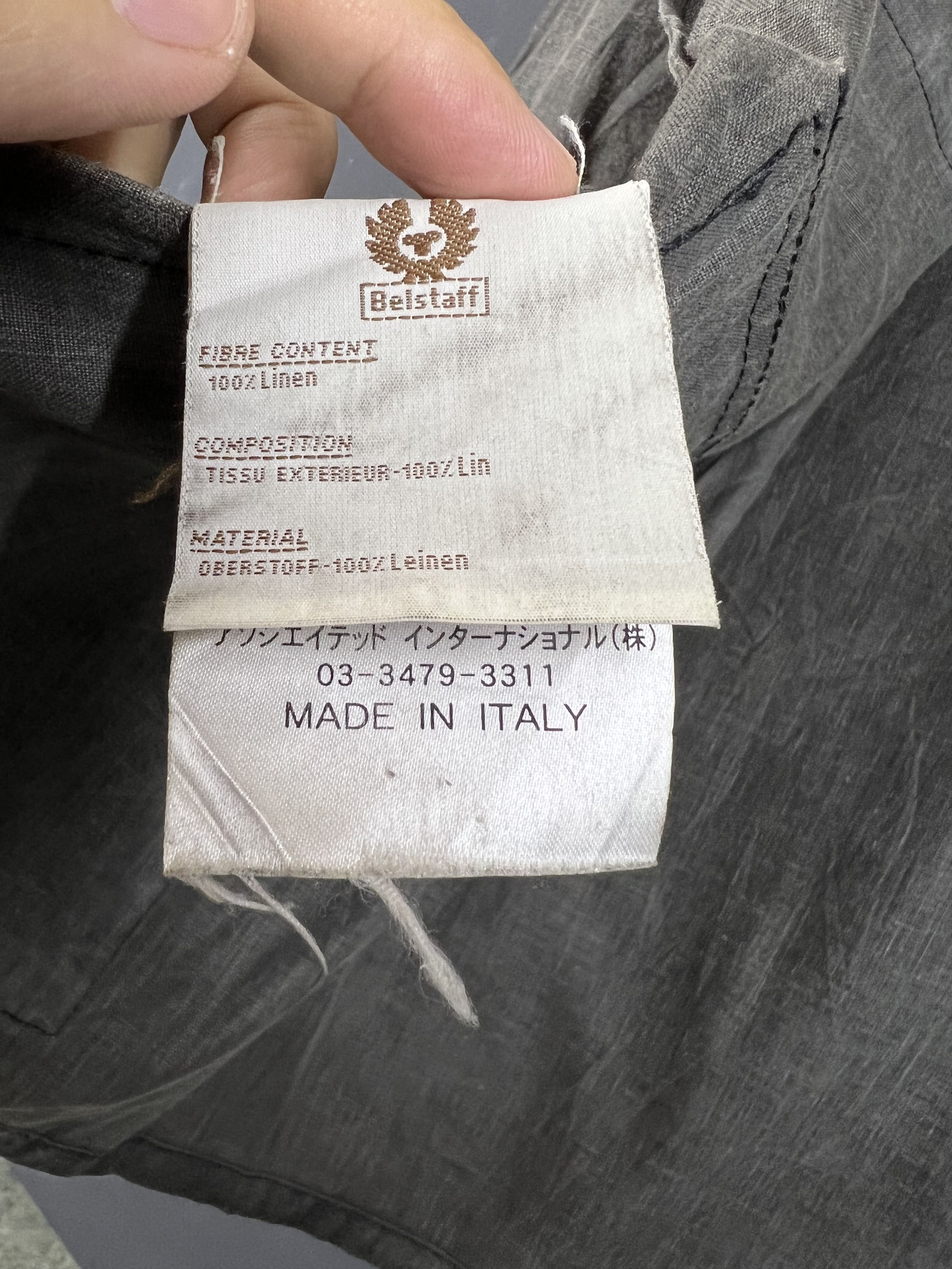 Belstaff BELSTAFF WAXED LINEN FIELDMASTER JACKET DISTRESS Size US L / EU 52-54 / 3 - 7 Thumbnail