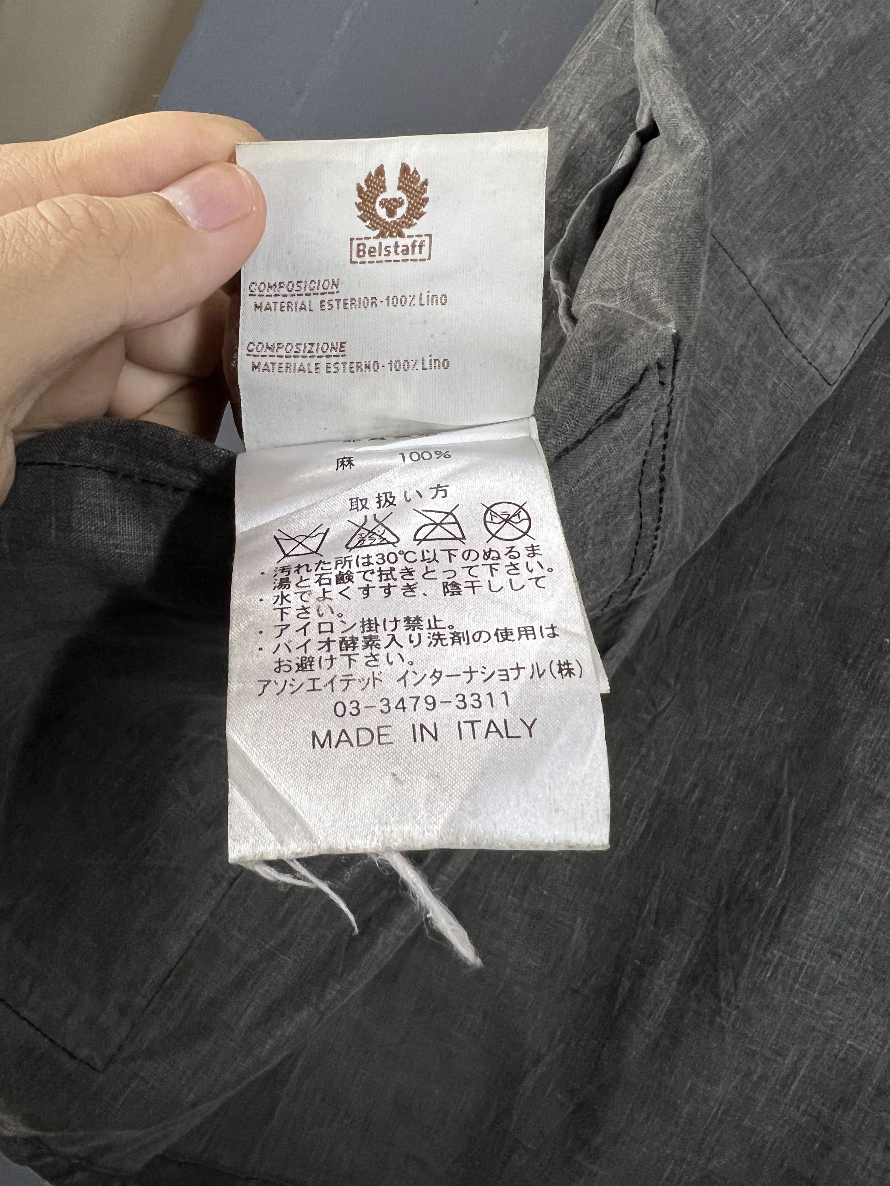 Belstaff BELSTAFF WAXED LINEN FIELDMASTER JACKET DISTRESS Size US L / EU 52-54 / 3 - 8 Thumbnail
