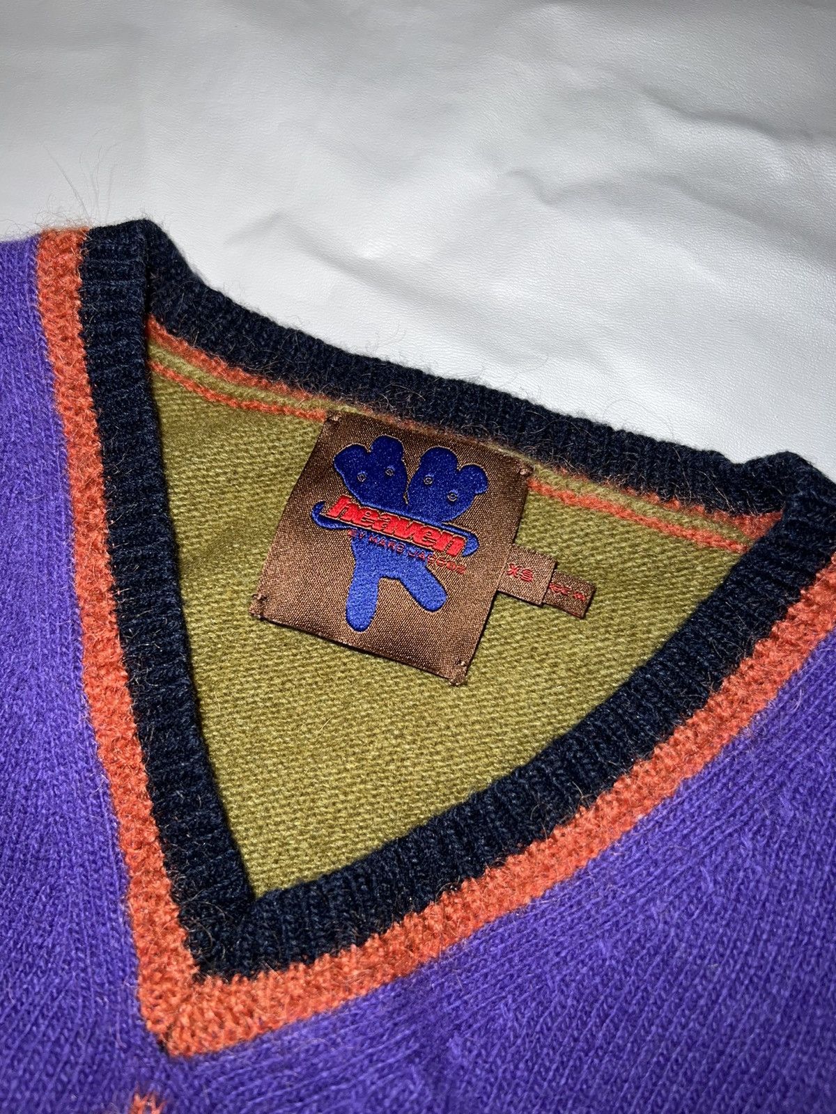 Marc Jacobs Heaven by Marc Jacobs Scribbly Friends Sweater Vest Size US XS / EU 42 / 0 - 3 Thumbnail