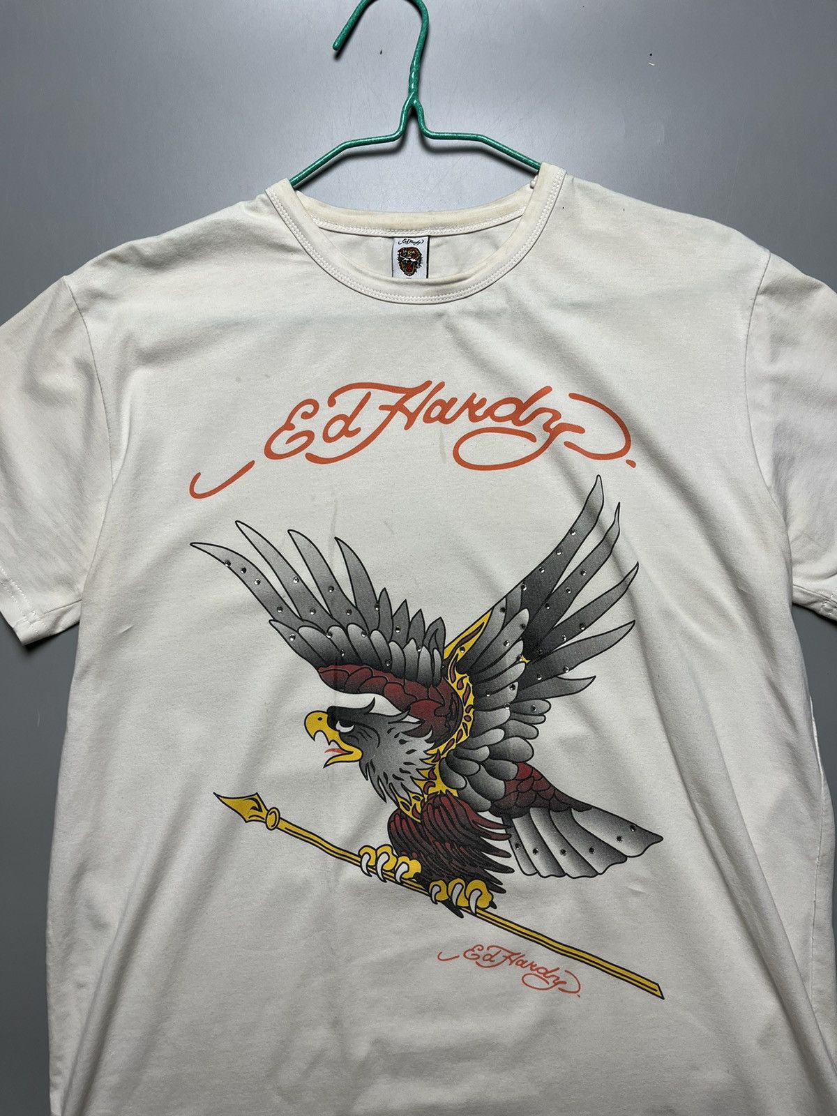 Ed Hardy Ed Hardy T-shirt Streetwear Y2K Vintage Size US XL / EU 56 / 4 - 18 Thumbnail