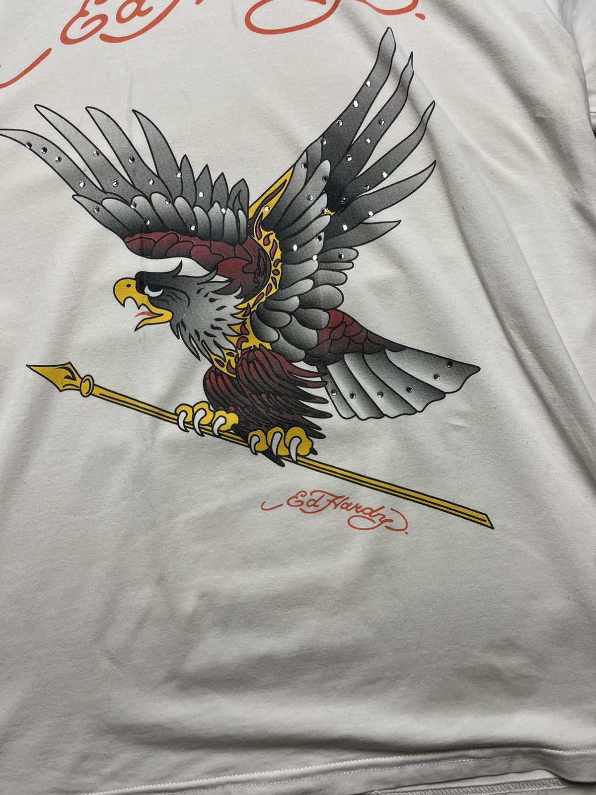 Ed Hardy Ed Hardy T-shirt Streetwear Y2K Vintage Size US XL / EU 56 / 4 - 22 Thumbnail