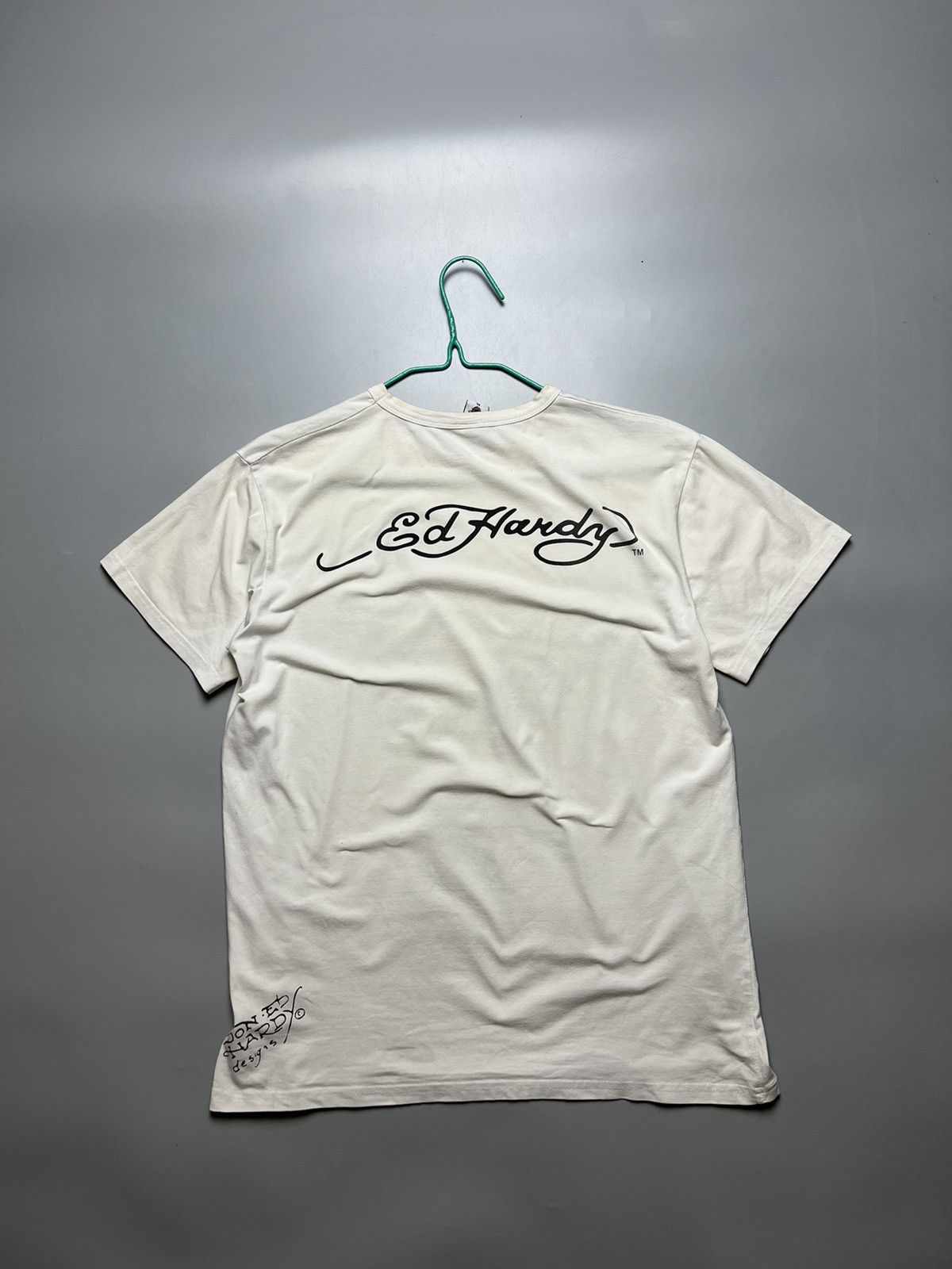 Ed Hardy Ed Hardy T-shirt Streetwear Y2K Vintage Size US XL / EU 56 / 4 - 20 Thumbnail