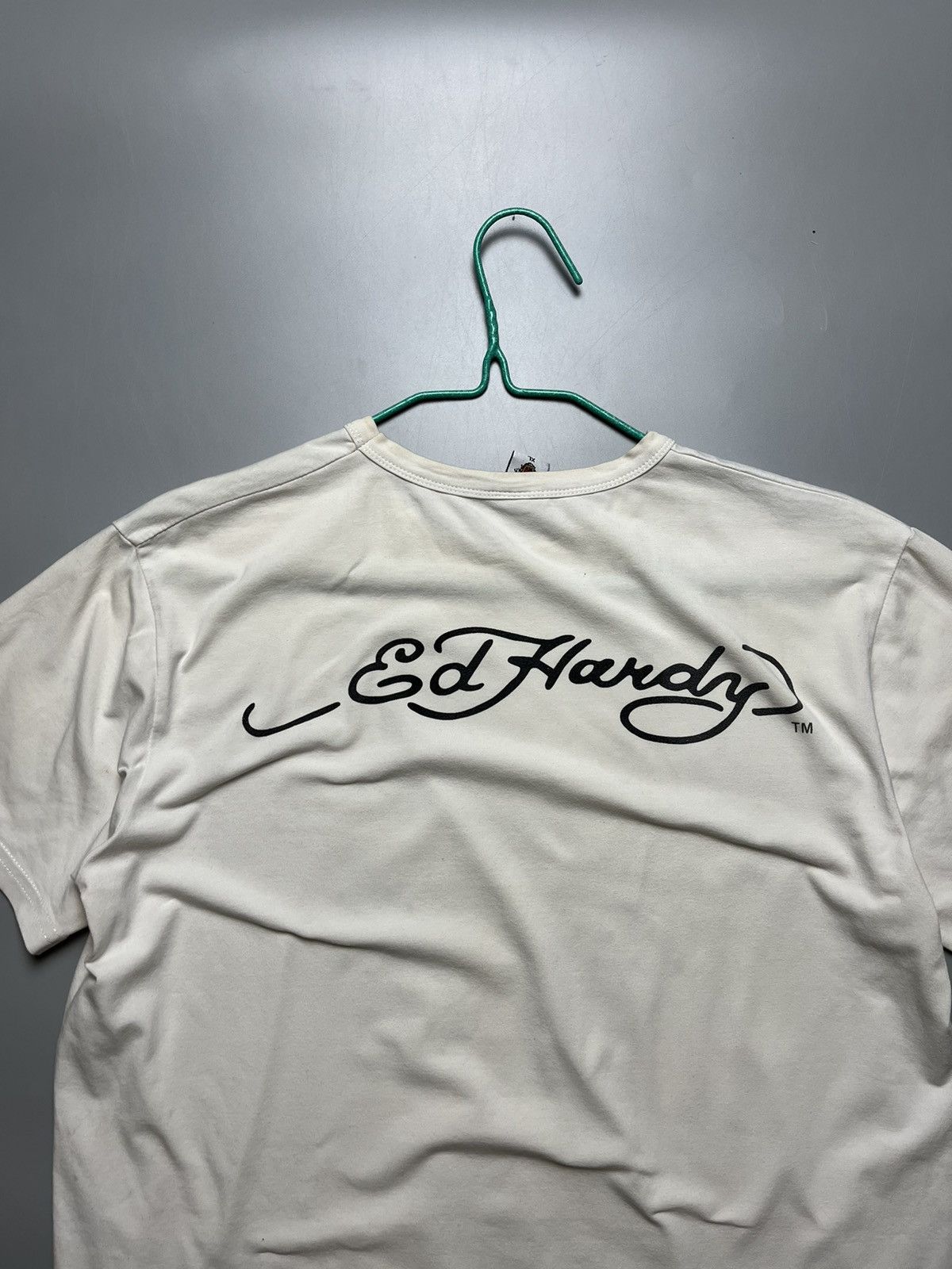 Ed Hardy Ed Hardy T-shirt Streetwear Y2K Vintage Size US XL / EU 56 / 4 - 14 Thumbnail