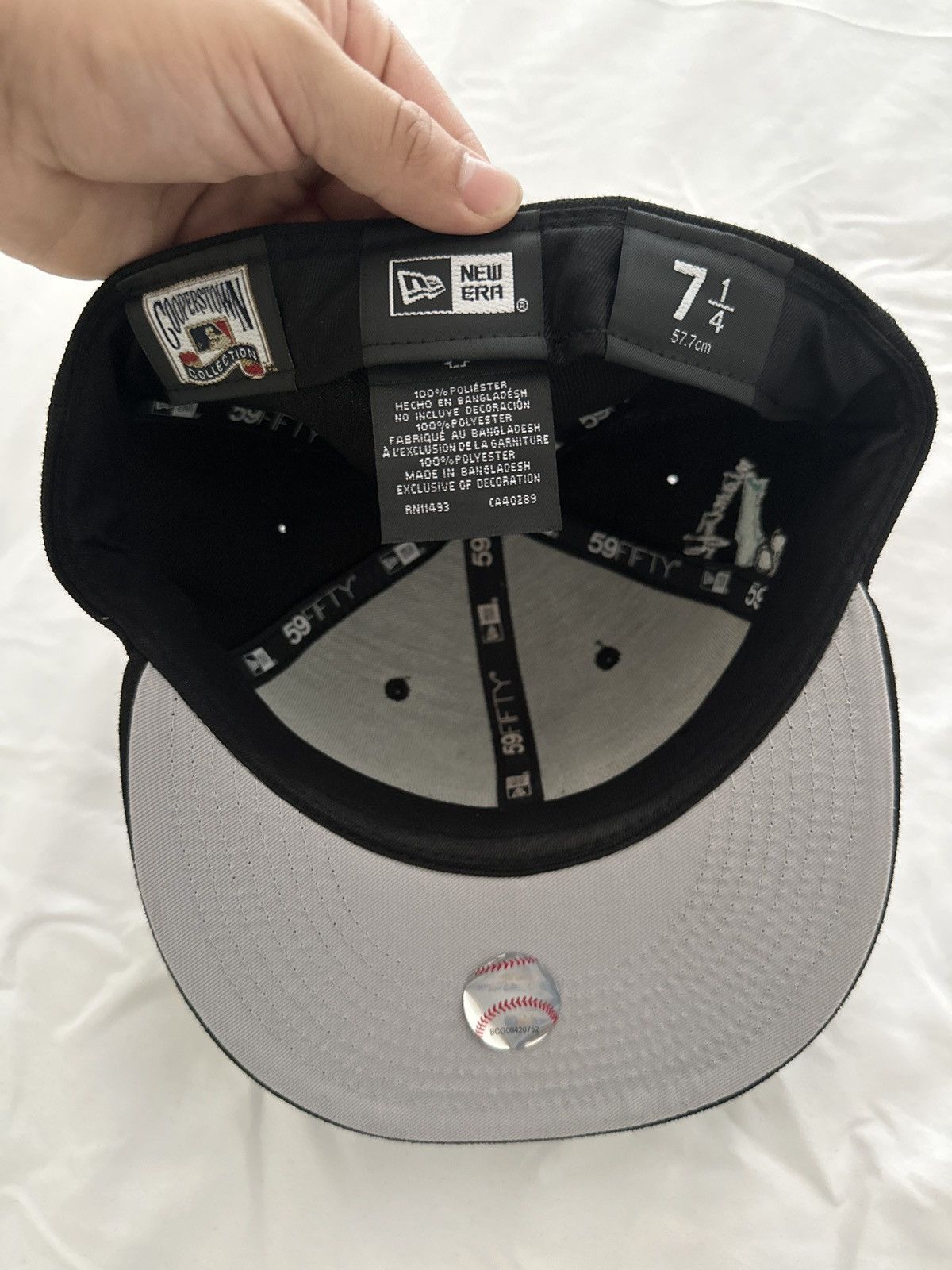 New Era Marlins New Era Fitted Hat Size ONE SIZE - 6 Thumbnail