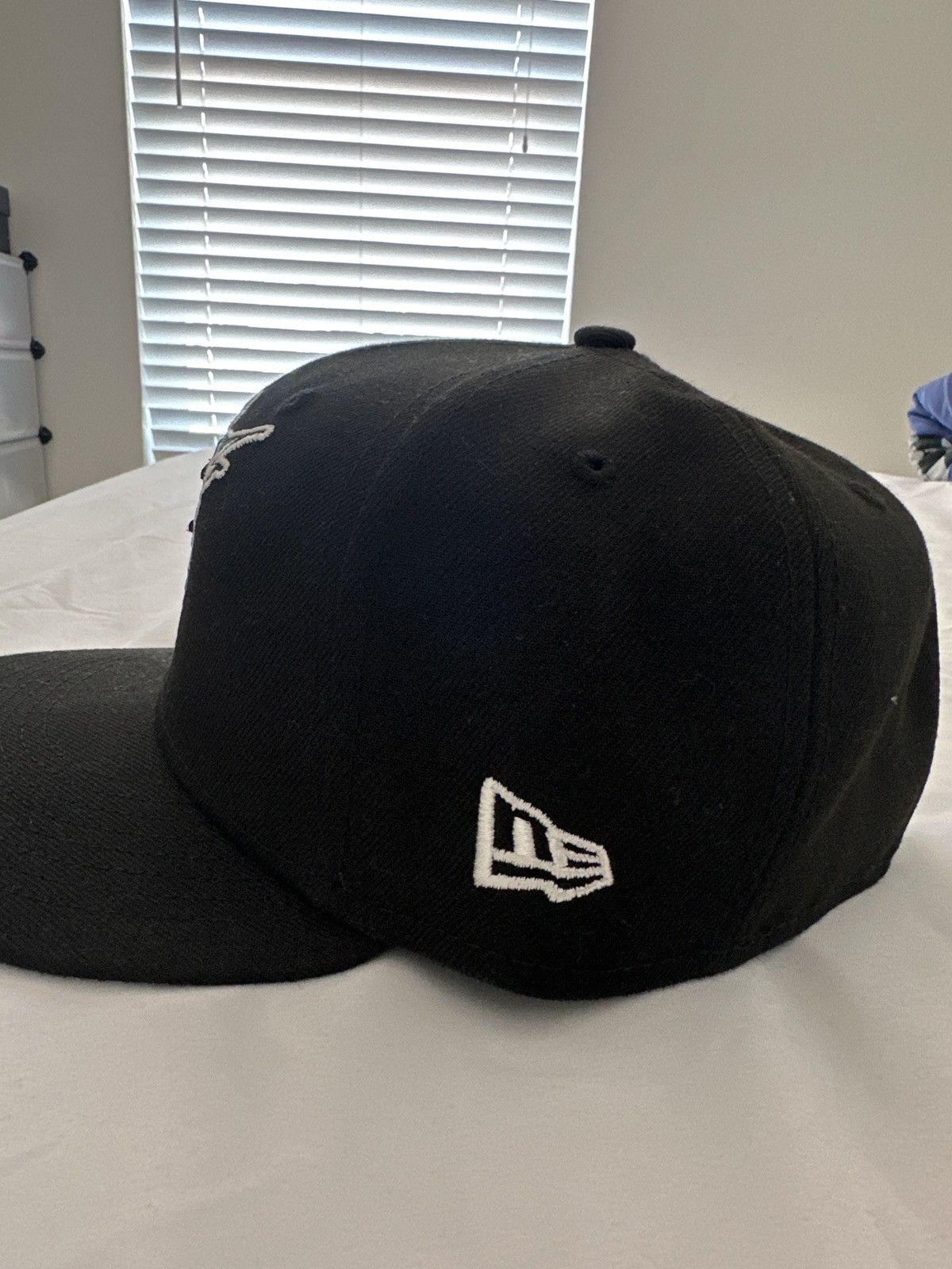 New Era Marlins New Era Fitted Hat Size ONE SIZE - 4 Thumbnail