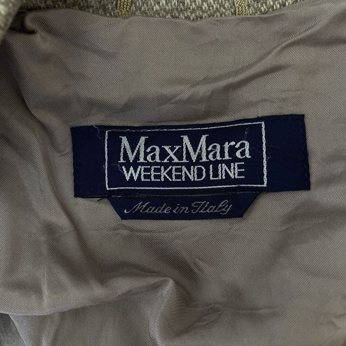 Max Mara MAX MARA WEEKEND Line Italy Designer Plain Blazer Jacket Size M / US 6-8 / IT 42-44 - 4 Thumbnail