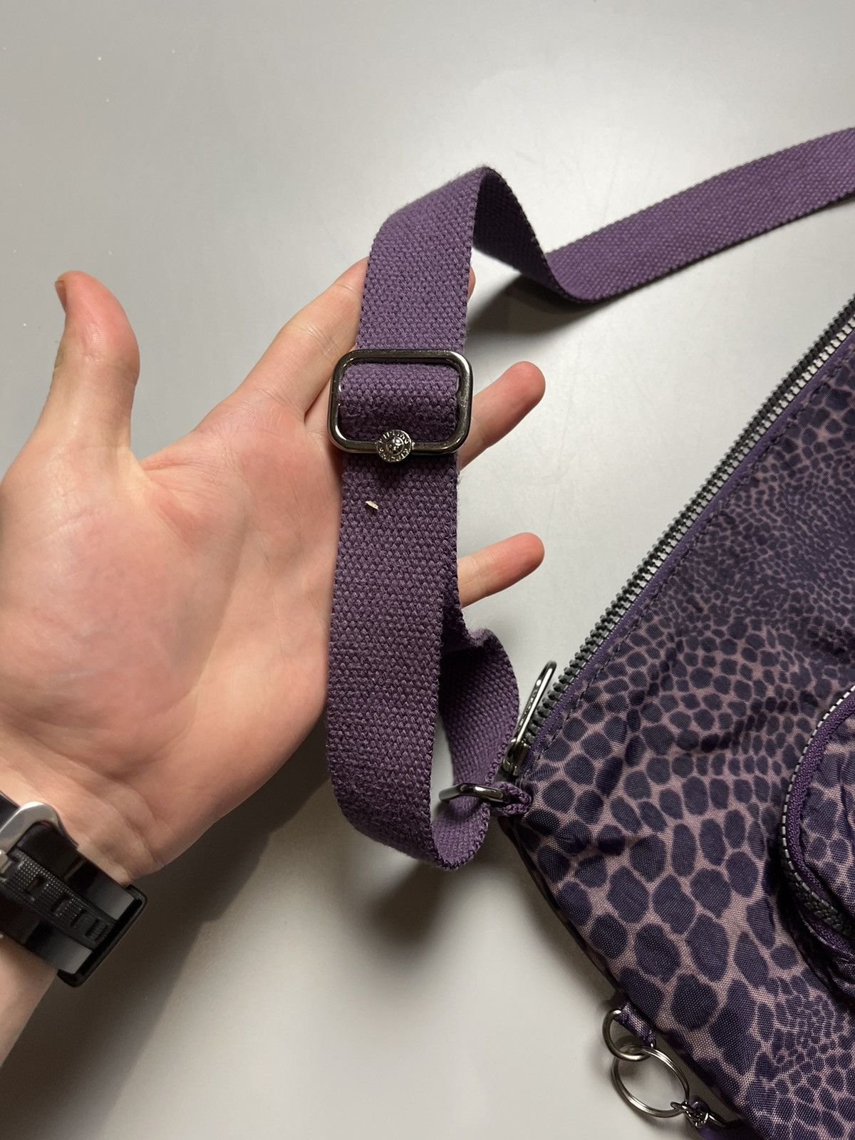 Japanese Brand Kipling crossbody shoulder nylon bag Size ONE SIZE - 14 Thumbnail