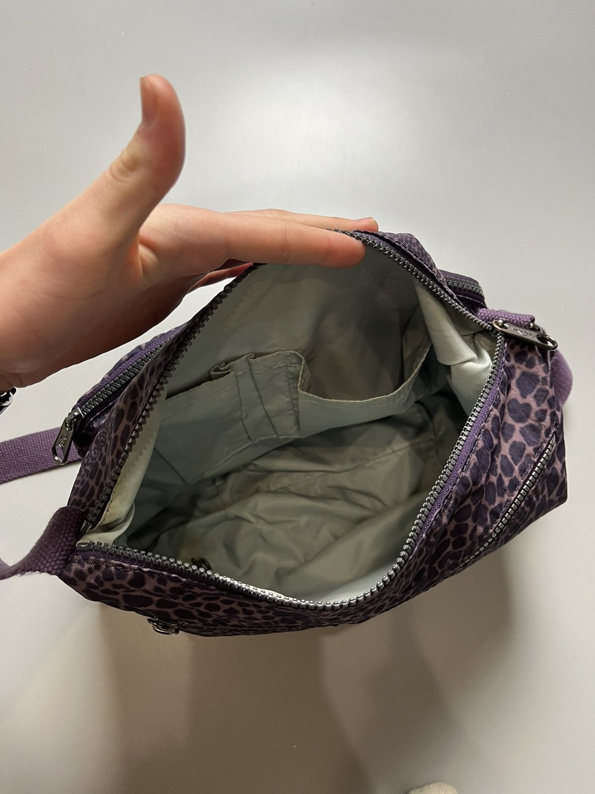 Japanese Brand Kipling crossbody shoulder nylon bag Size ONE SIZE - 9 Thumbnail