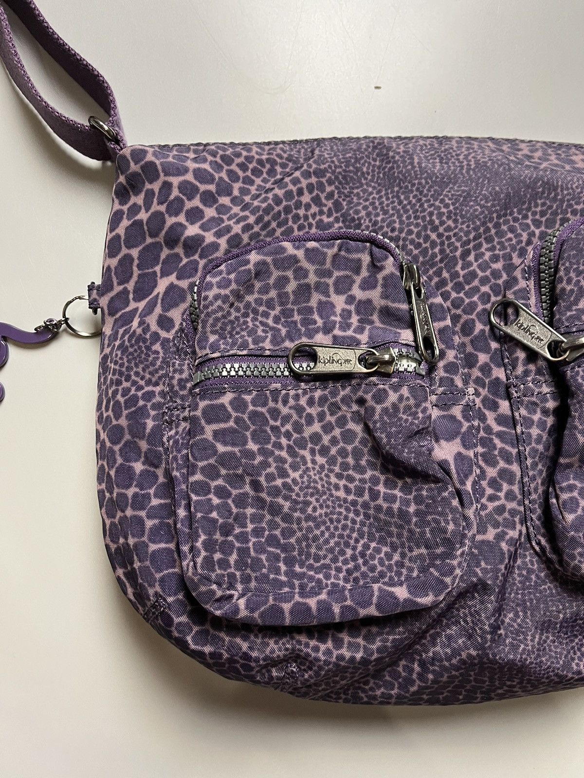 Japanese Brand Kipling crossbody shoulder nylon bag Size ONE SIZE - 6 Thumbnail