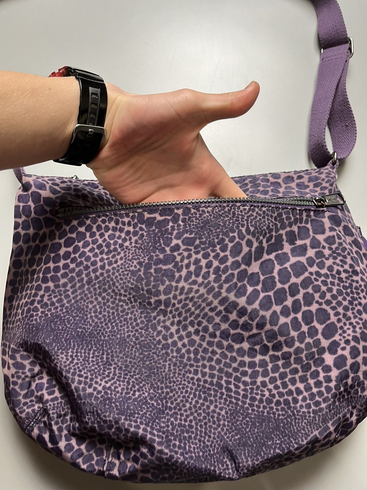 Japanese Brand Kipling crossbody shoulder nylon bag Size ONE SIZE - 8 Thumbnail