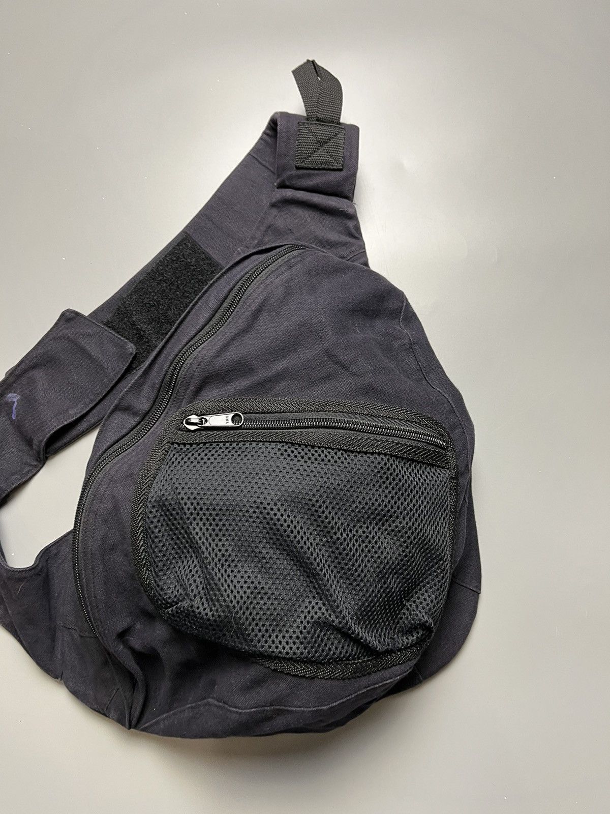 Other Vintage multi pocket Avantgarde black sling bag Y2K Size ONE SIZE - 2 Thumbnail