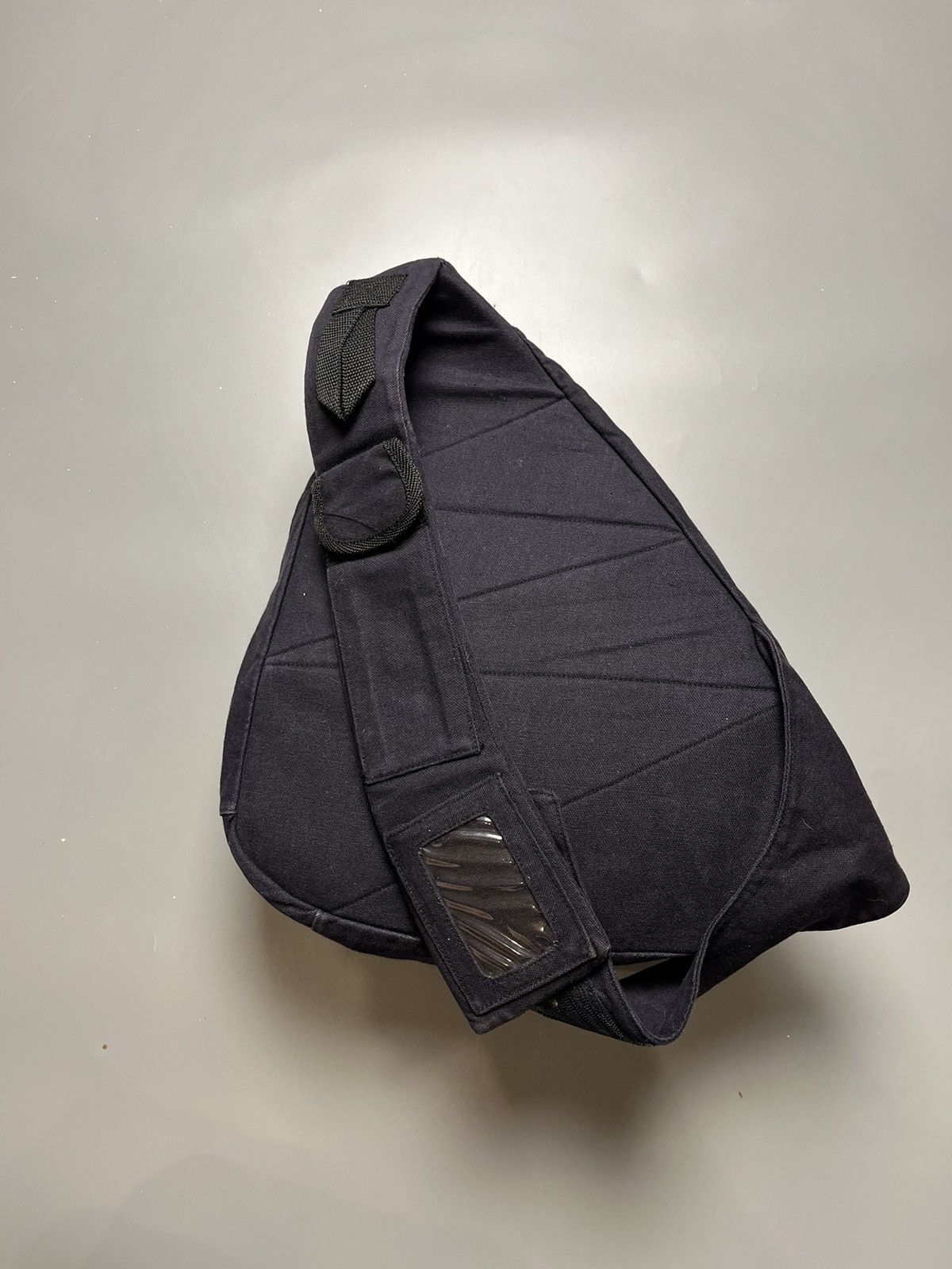Other Vintage multi pocket Avantgarde black sling bag Y2K Size ONE SIZE - 6 Thumbnail