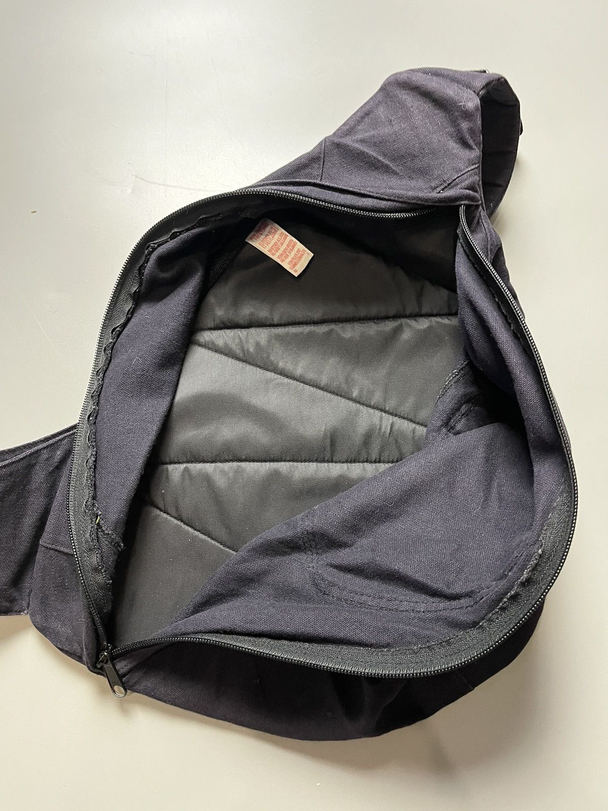 Other Vintage multi pocket Avantgarde black sling bag Y2K Size ONE SIZE - 12 Thumbnail