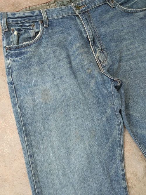 Levi's Vintage Levi's Signature Straight Blue Washed Jeans 38x32 Size US 38 / EU 54 - 8 Thumbnail