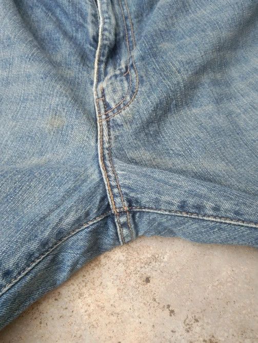 Levi's Vintage Levi's Signature Straight Blue Washed Jeans 38x32 Size US 38 / EU 54 - 9 Thumbnail
