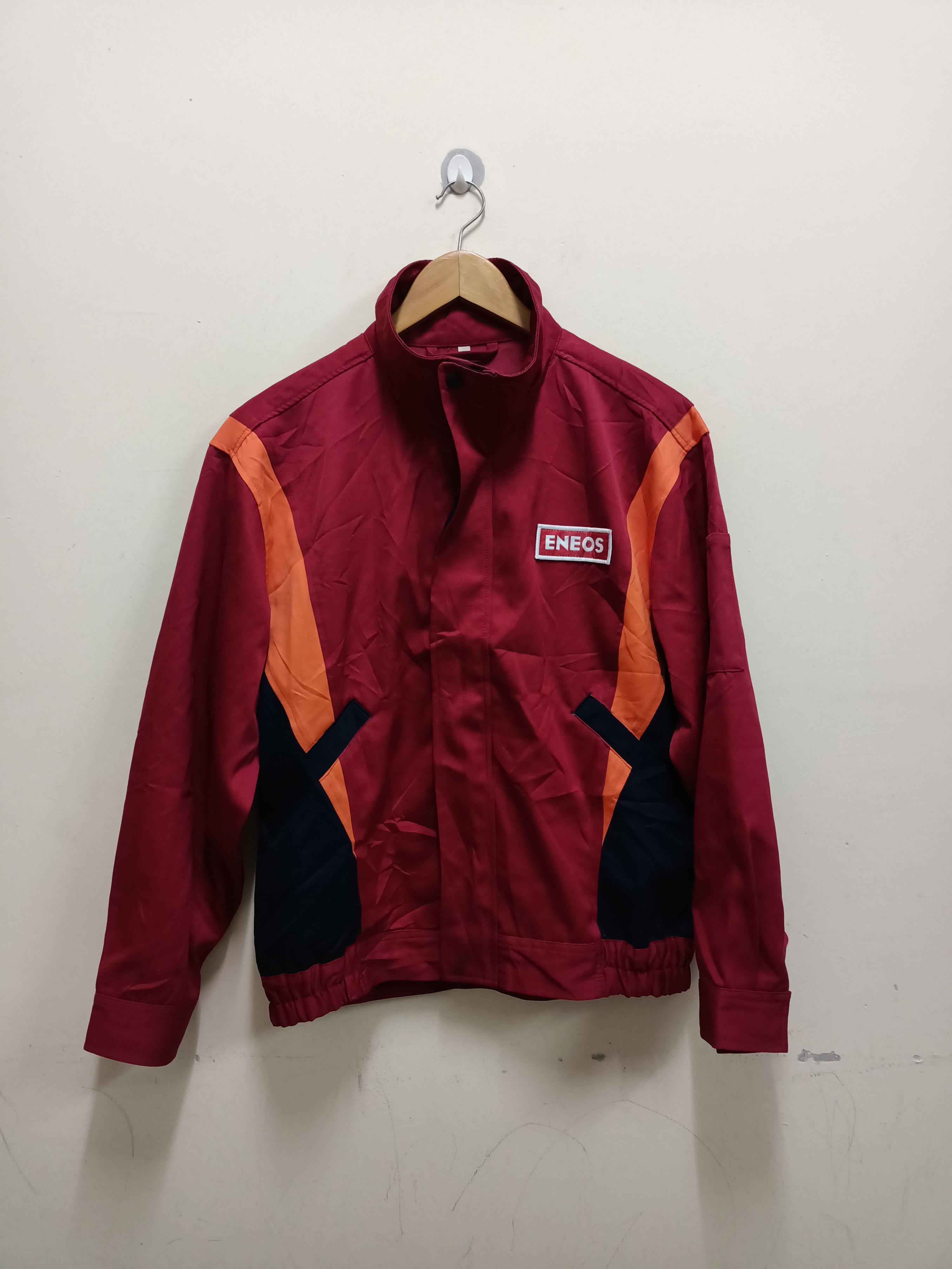 image of Movie x Sports Specialties Eneos Automotif Jacket For Initial D Toyota Ae86 in Red (Size Large)
