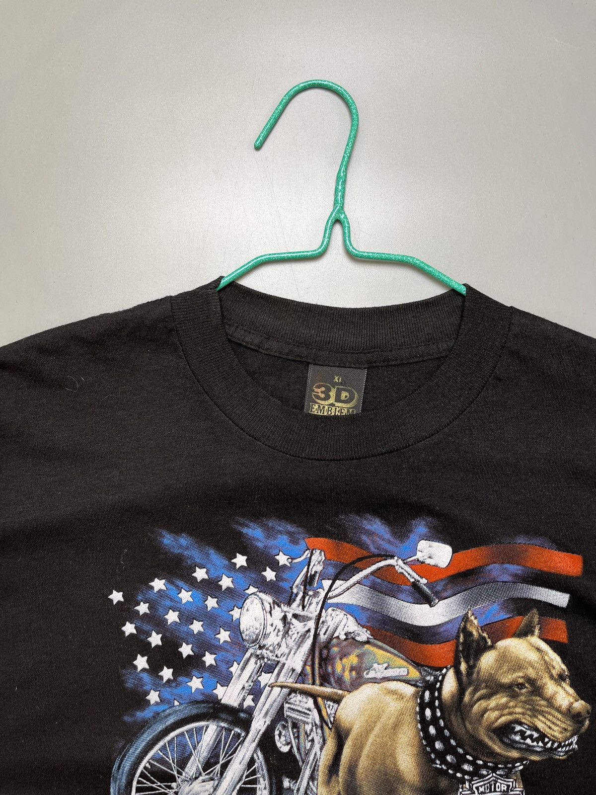 Harley Davidson Harley Davidson the strong 1988 vintage 3d emblem t-shirt Size US XL / EU 56 / 4 - 5 Thumbnail