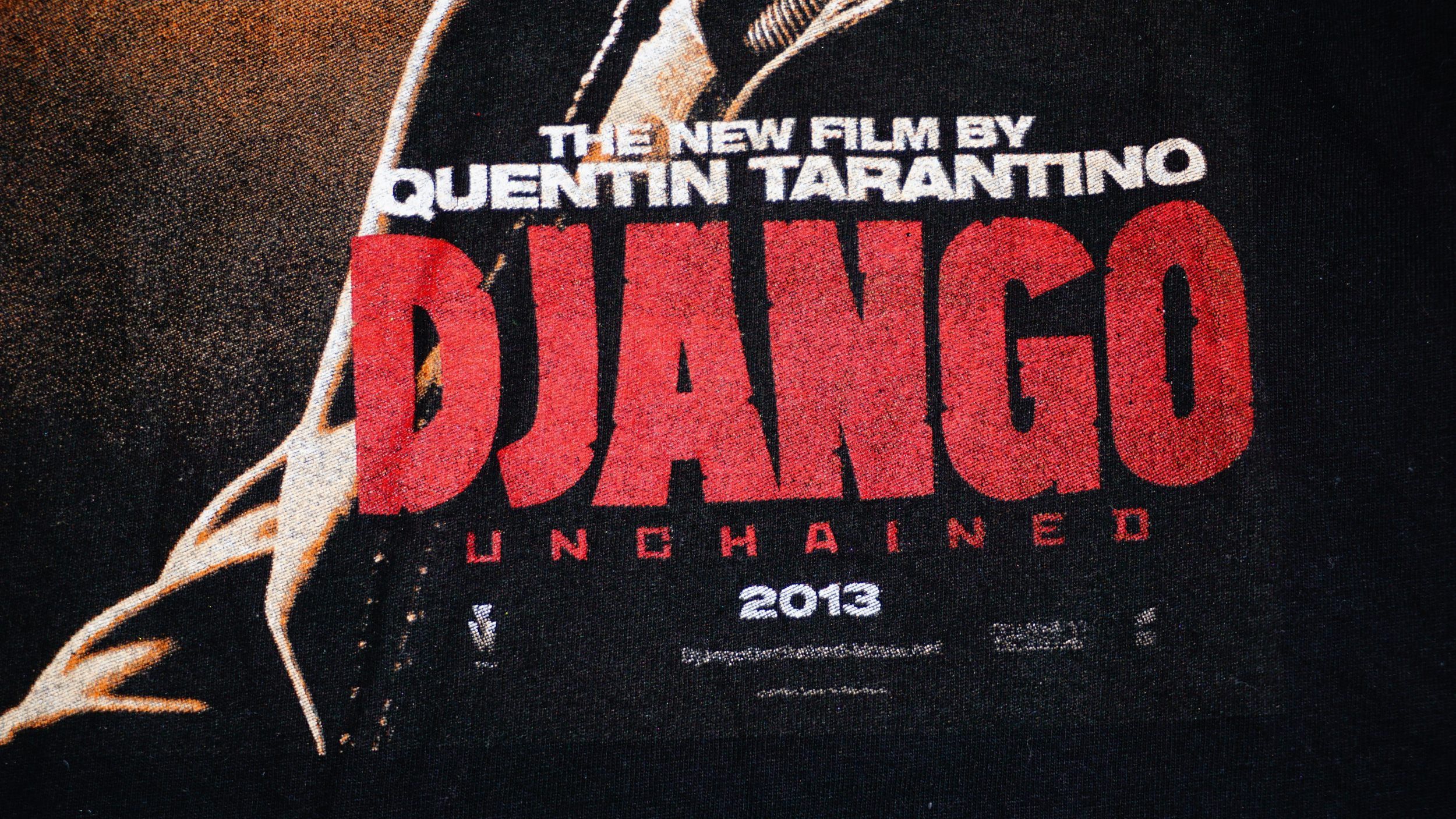 Vintage Django Jamie Foxx 2013 Official Movie tshirt by Tarantino Size US M / EU 48-50 / 2 - 4 Thumbnail