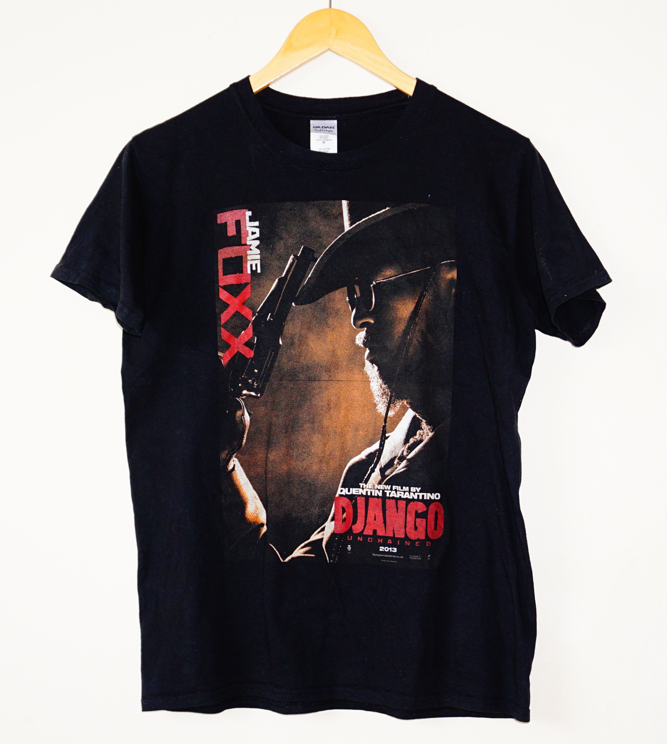 Vintage Django Jamie Foxx 2013 Official Movie tshirt by Tarantino Size US M / EU 48-50 / 2 - 1 Thumbnail