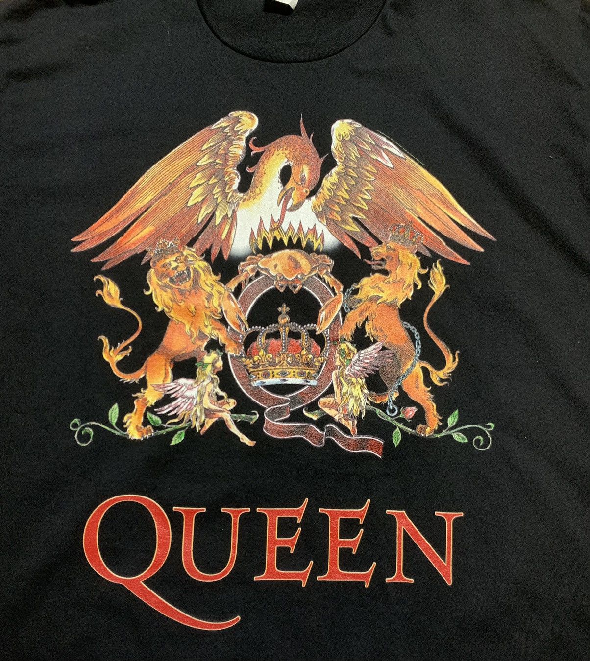 Band Tees Queen Big Logo T-Shirt Size US XL / EU 56 / 4 - 3 Thumbnail