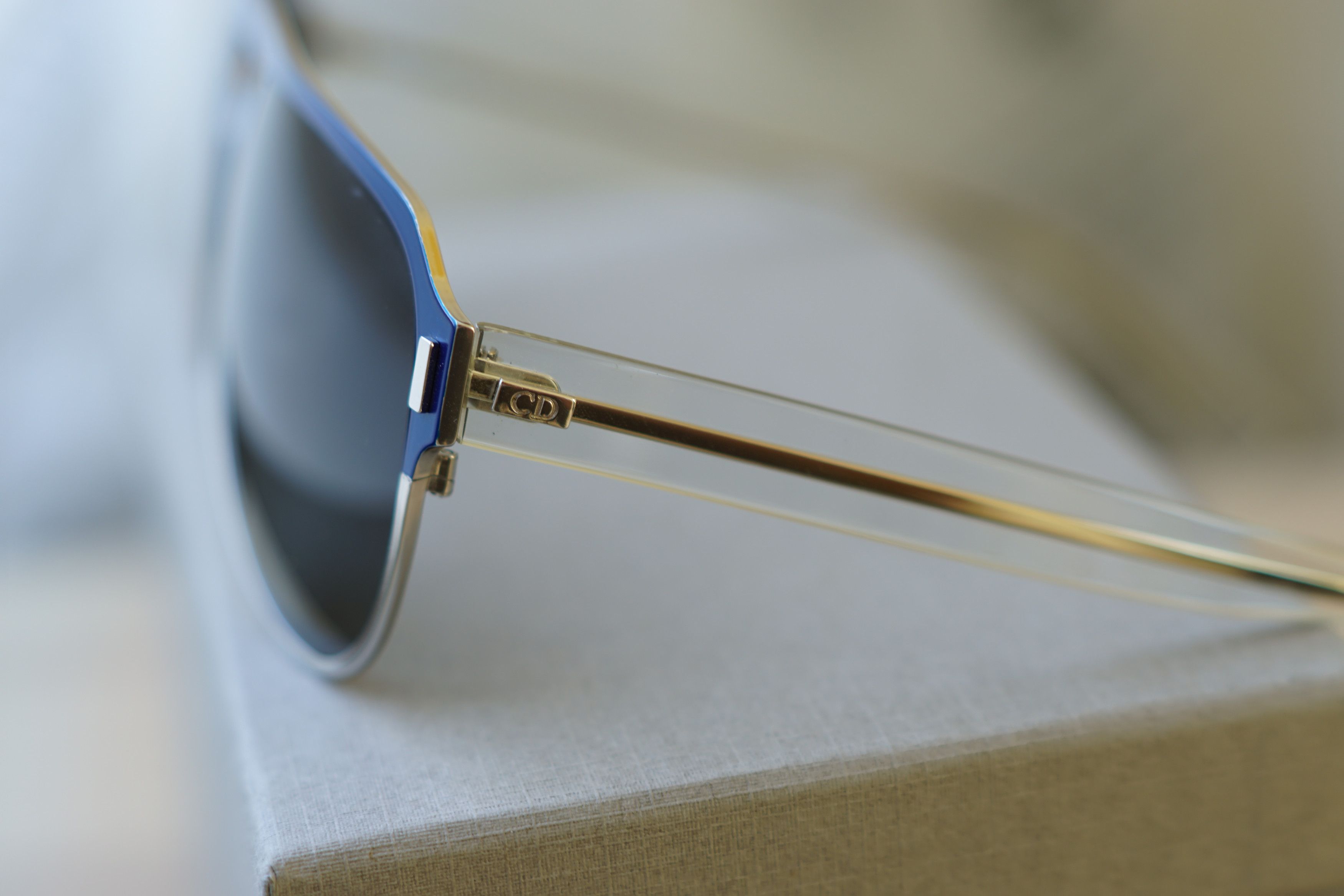 Dior Titanium aviator-style sunglasses BlackTie 2.0S d Size ONE SIZE - 5 Thumbnail