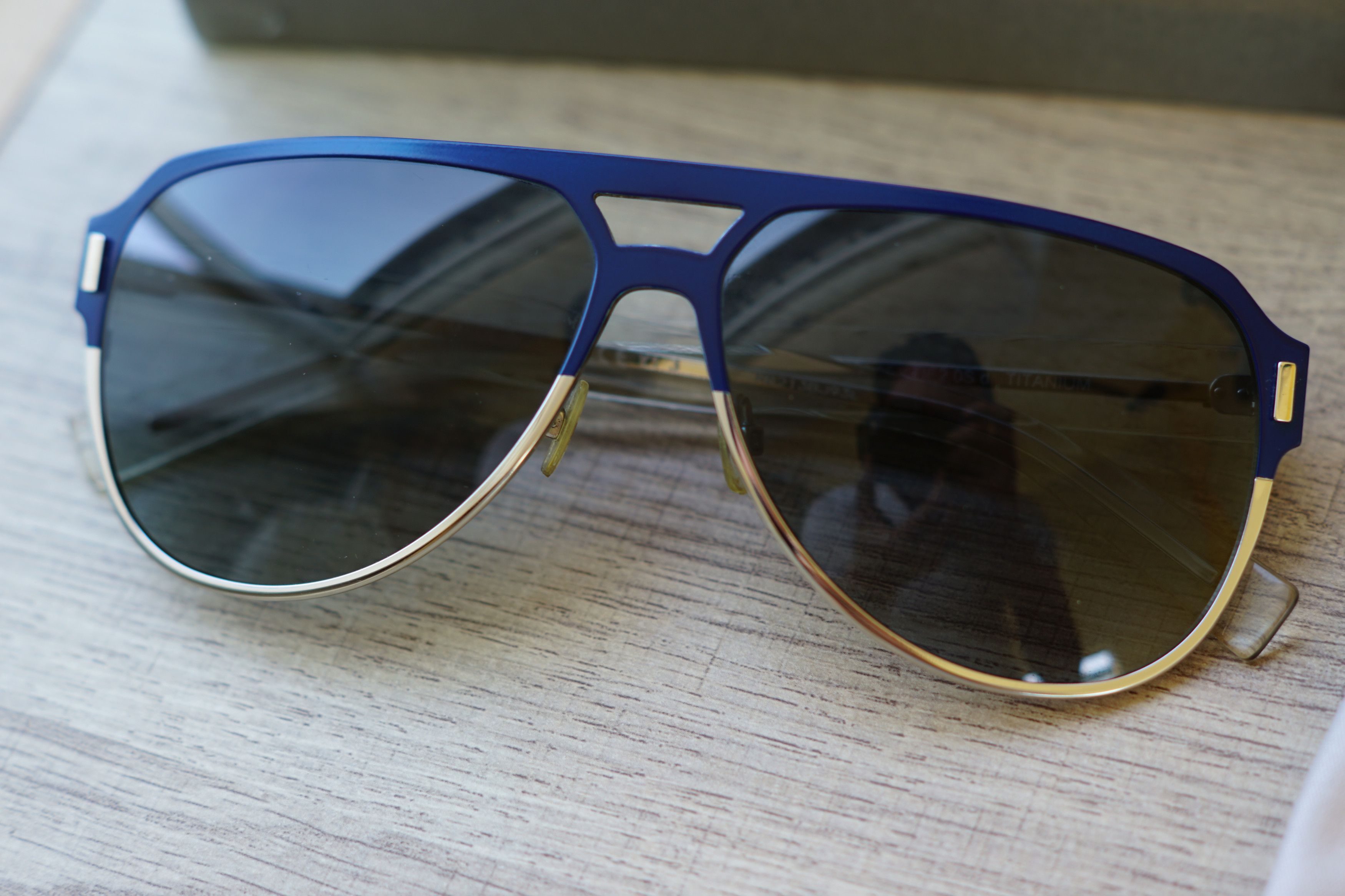 Dior Titanium aviator-style sunglasses BlackTie 2.0S d Size ONE SIZE - 2 Thumbnail